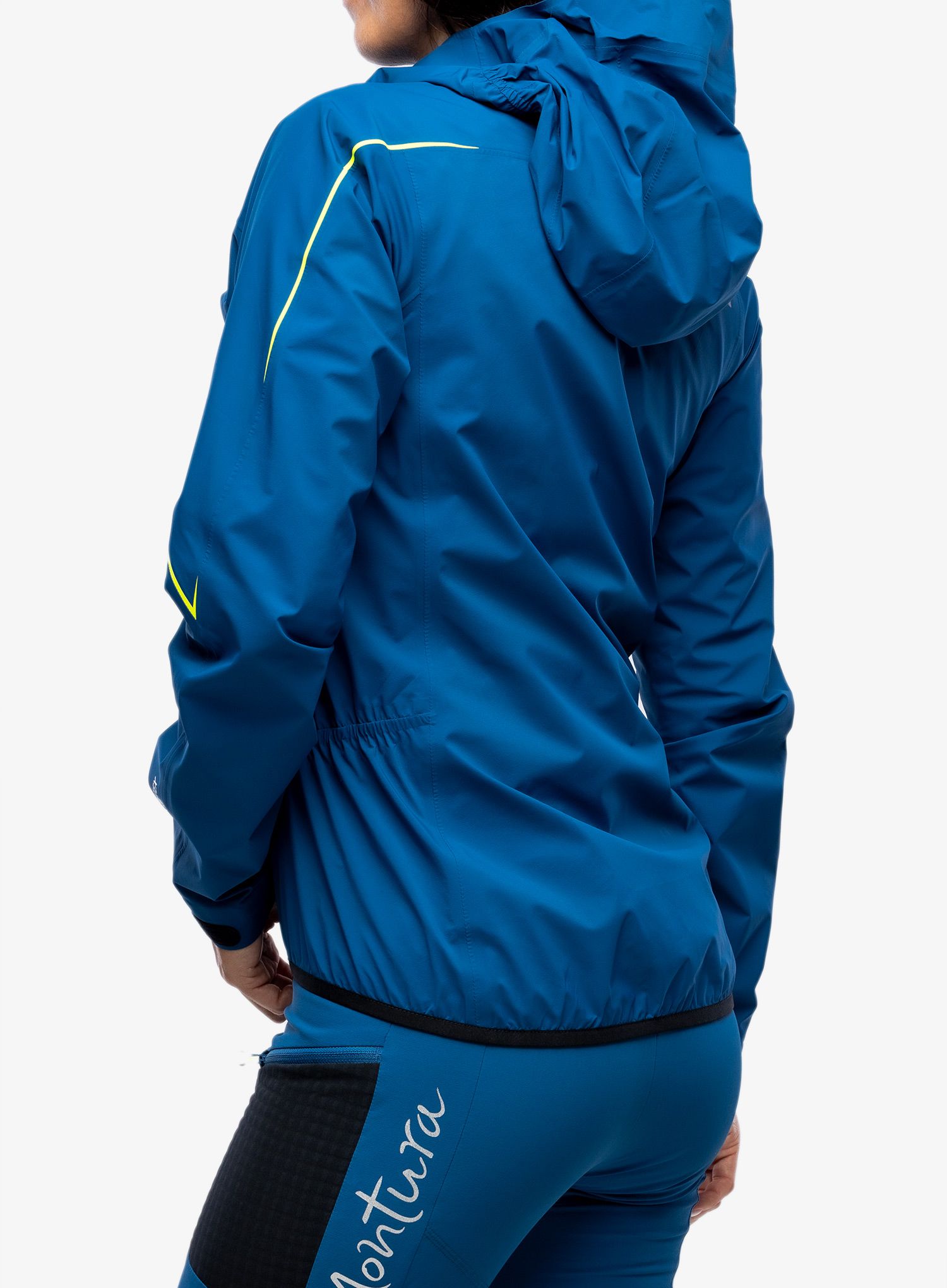 Ženska jakna za turno smučanje Montura Magic 2.0 Jacket - deep blue/yellow fluo