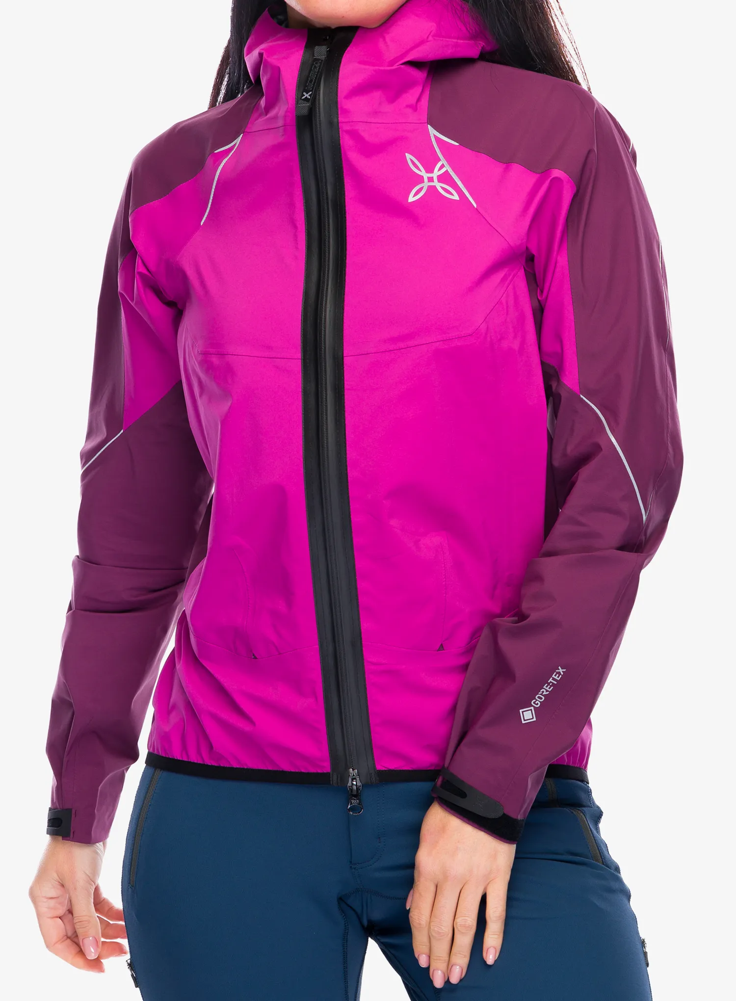 Ženska nepremočljiva jakna Montura Magic 2.0 Jacket - baton rouge/wine red