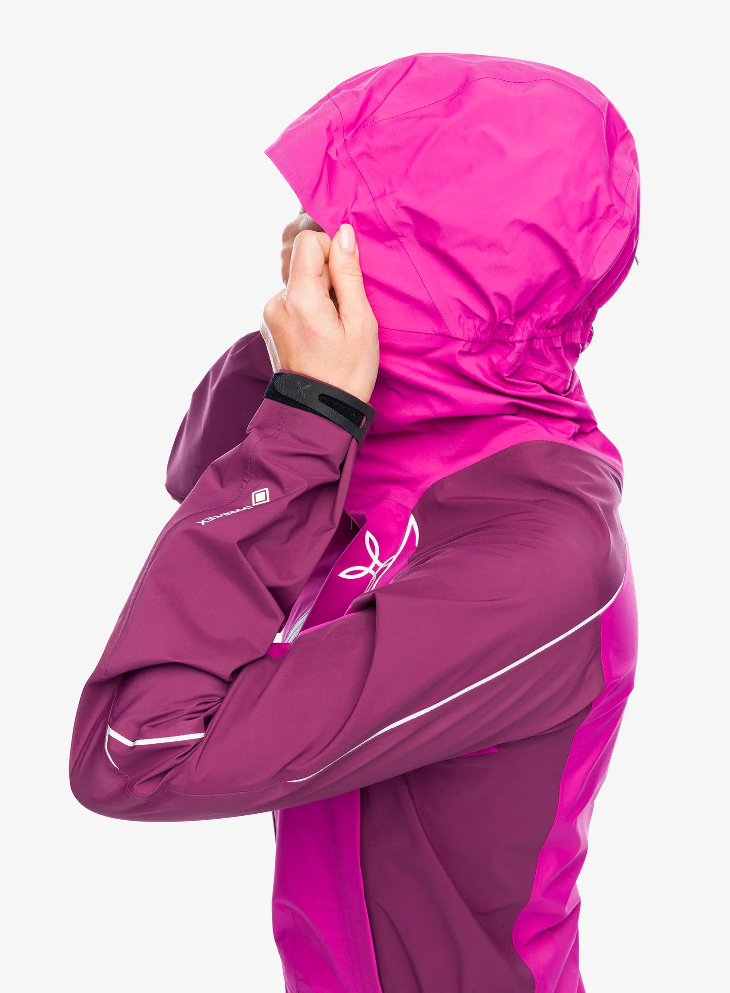 Ženska nepremočljiva jakna Montura Magic 2.0 Jacket - baton rouge/wine red