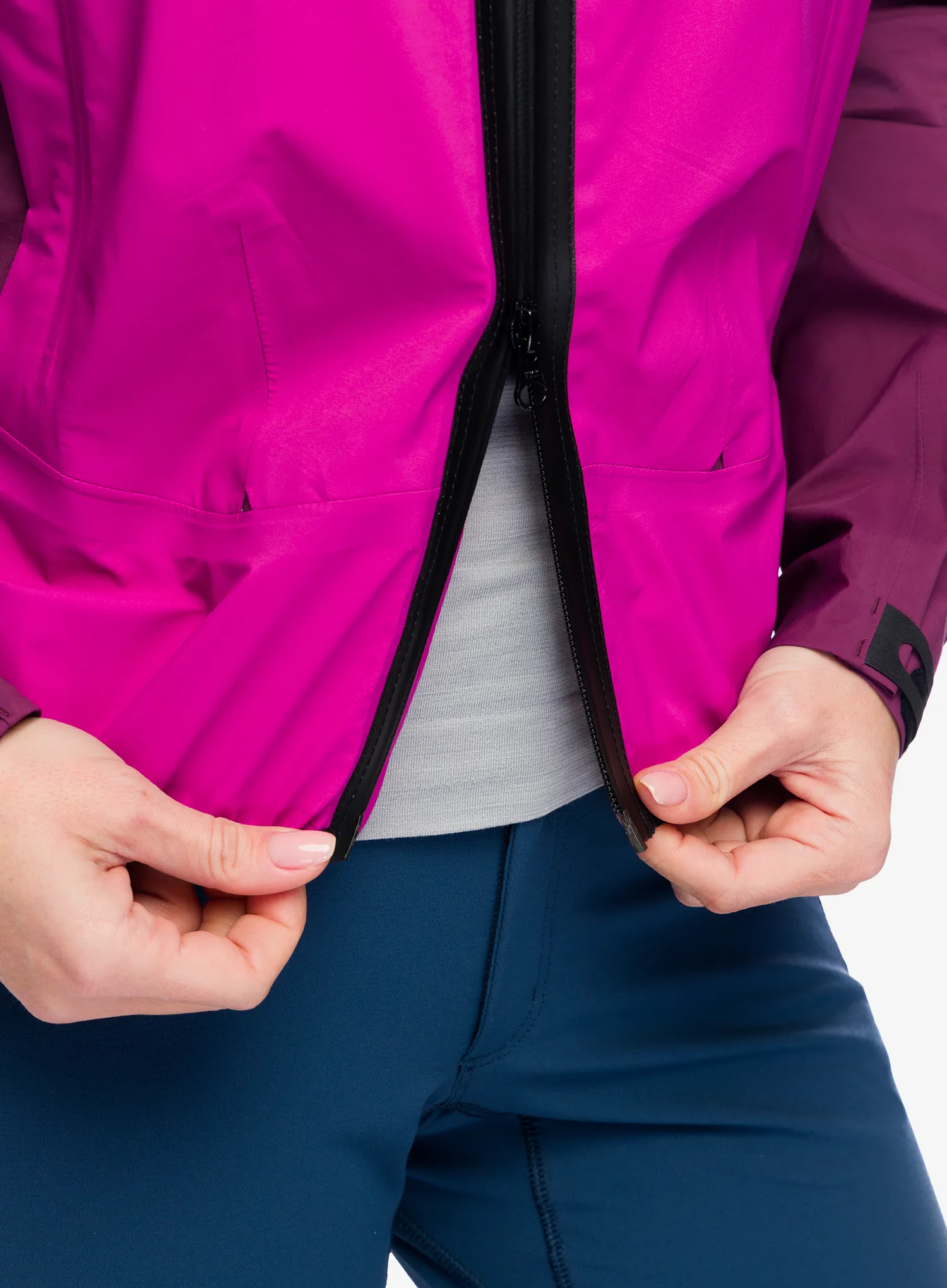 Ženska nepremočljiva jakna Montura Magic 2.0 Jacket - baton rouge/wine red