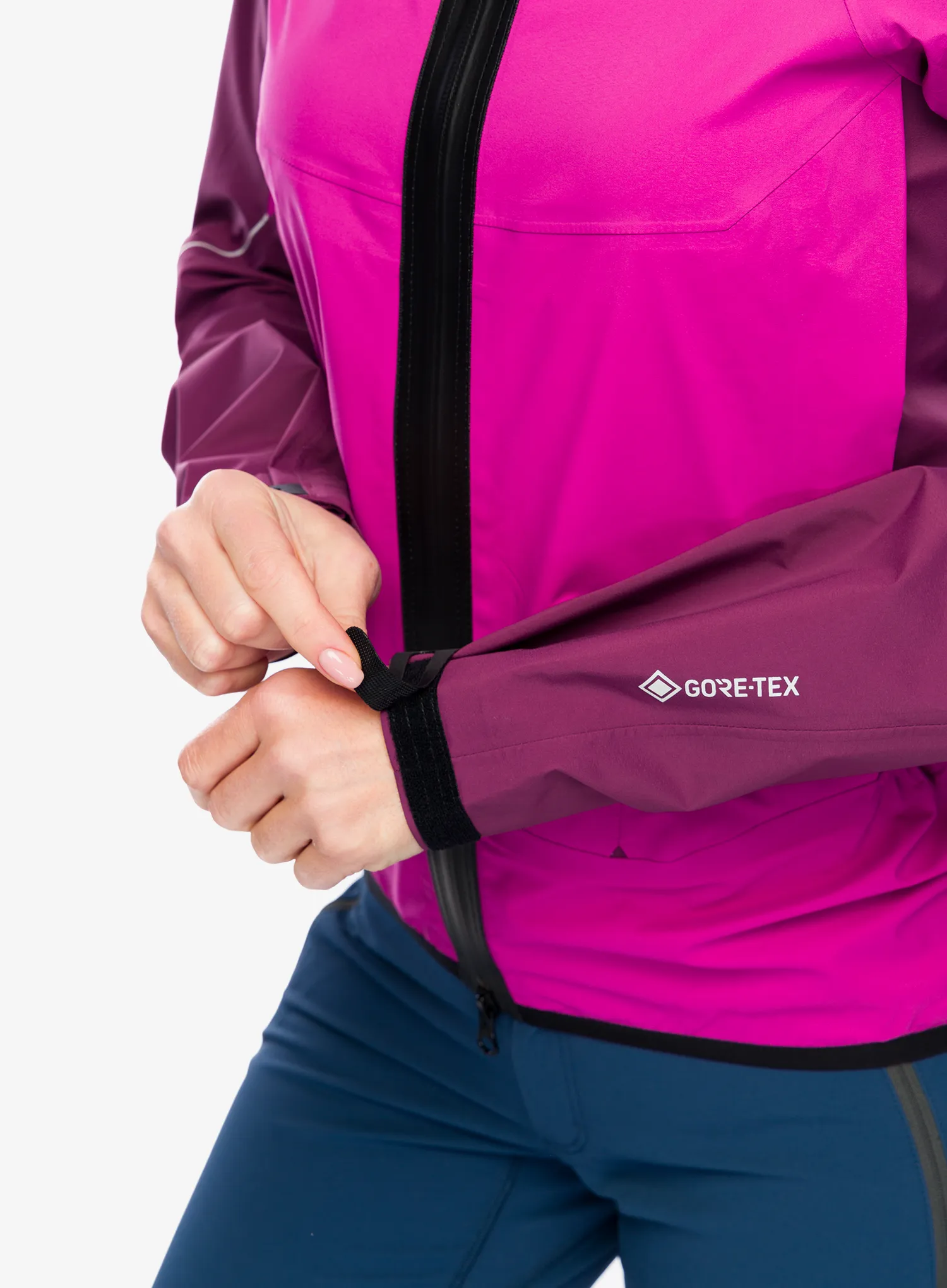 Ženska nepremočljiva jakna Montura Magic 2.0 Jacket - baton rouge/wine red