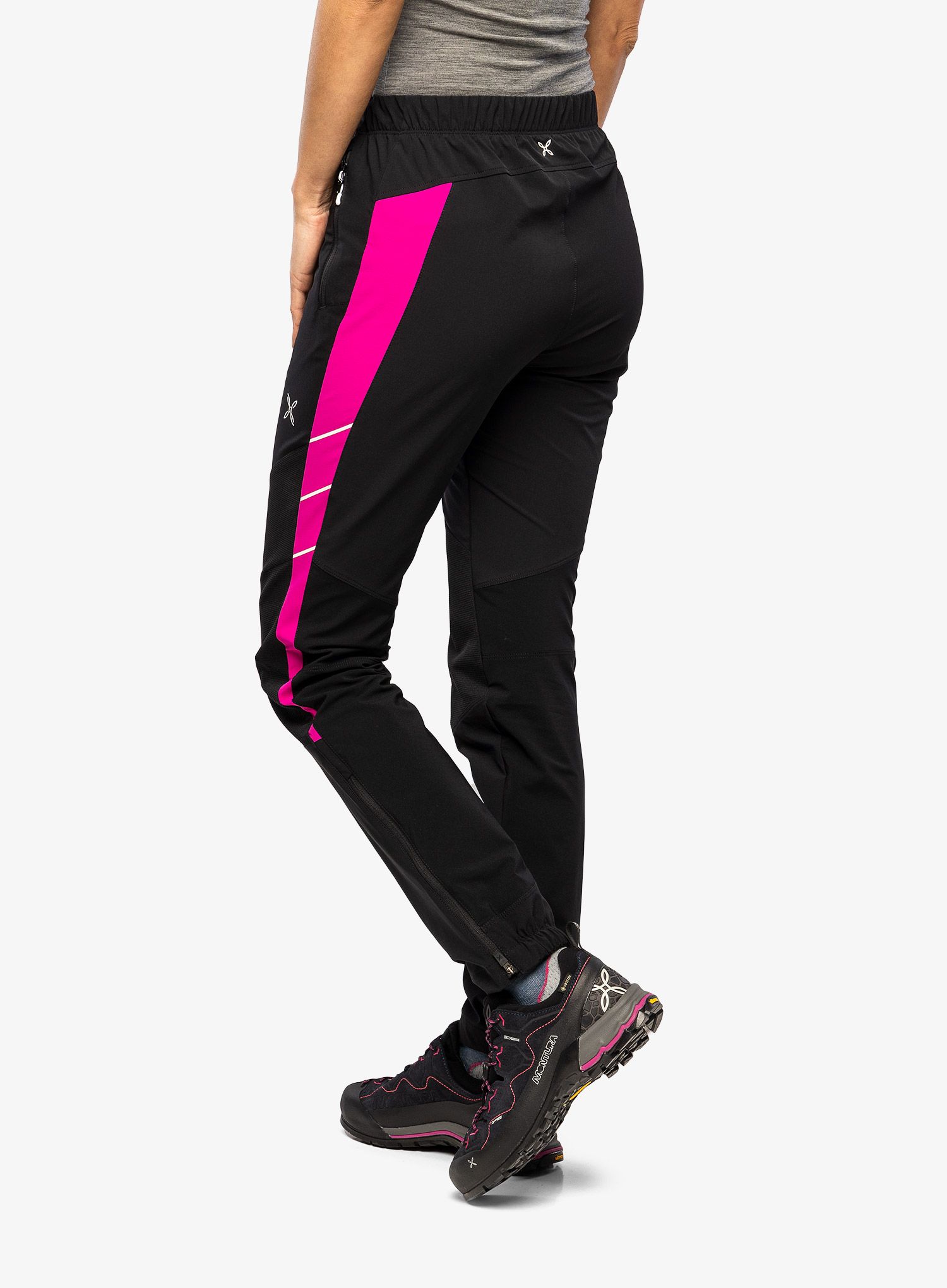 Ženske treking hlače Montura Mountain Fast Pants - nero/intense violet