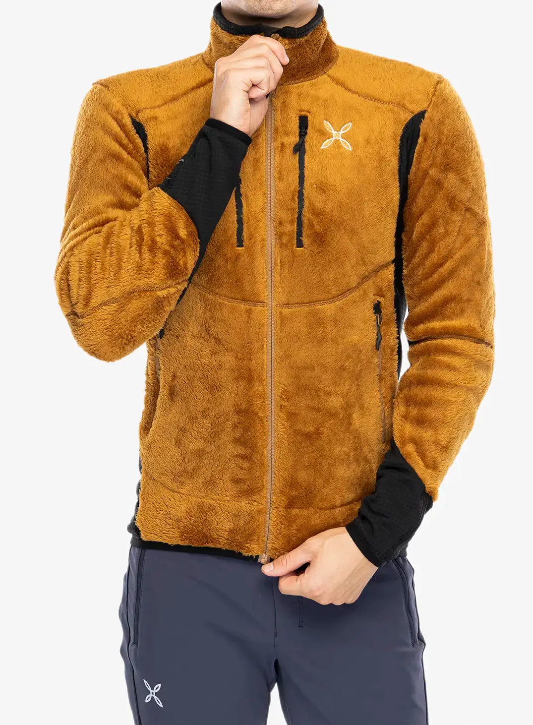 Flis Montura Nordic Fleece Jacket - bronze brown