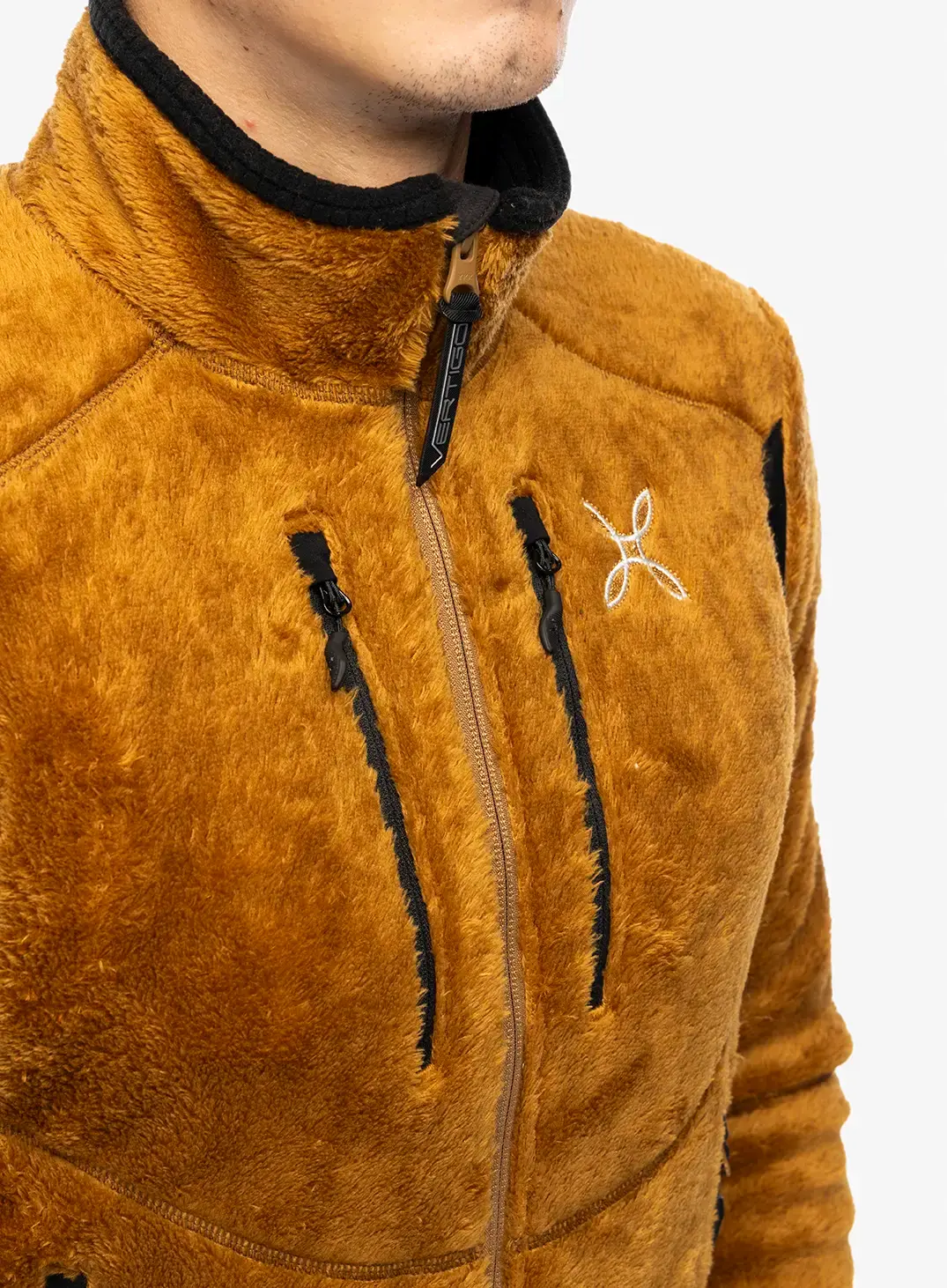 Flis Montura Nordic Fleece Jacket - bronze brown