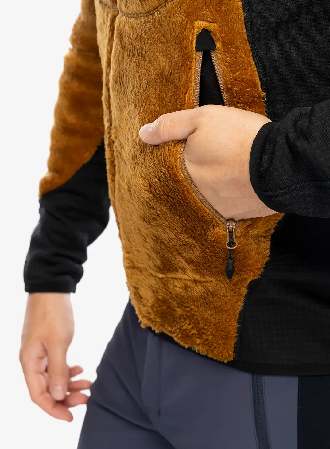Flis Montura Nordic Fleece Jacket - bronze brown