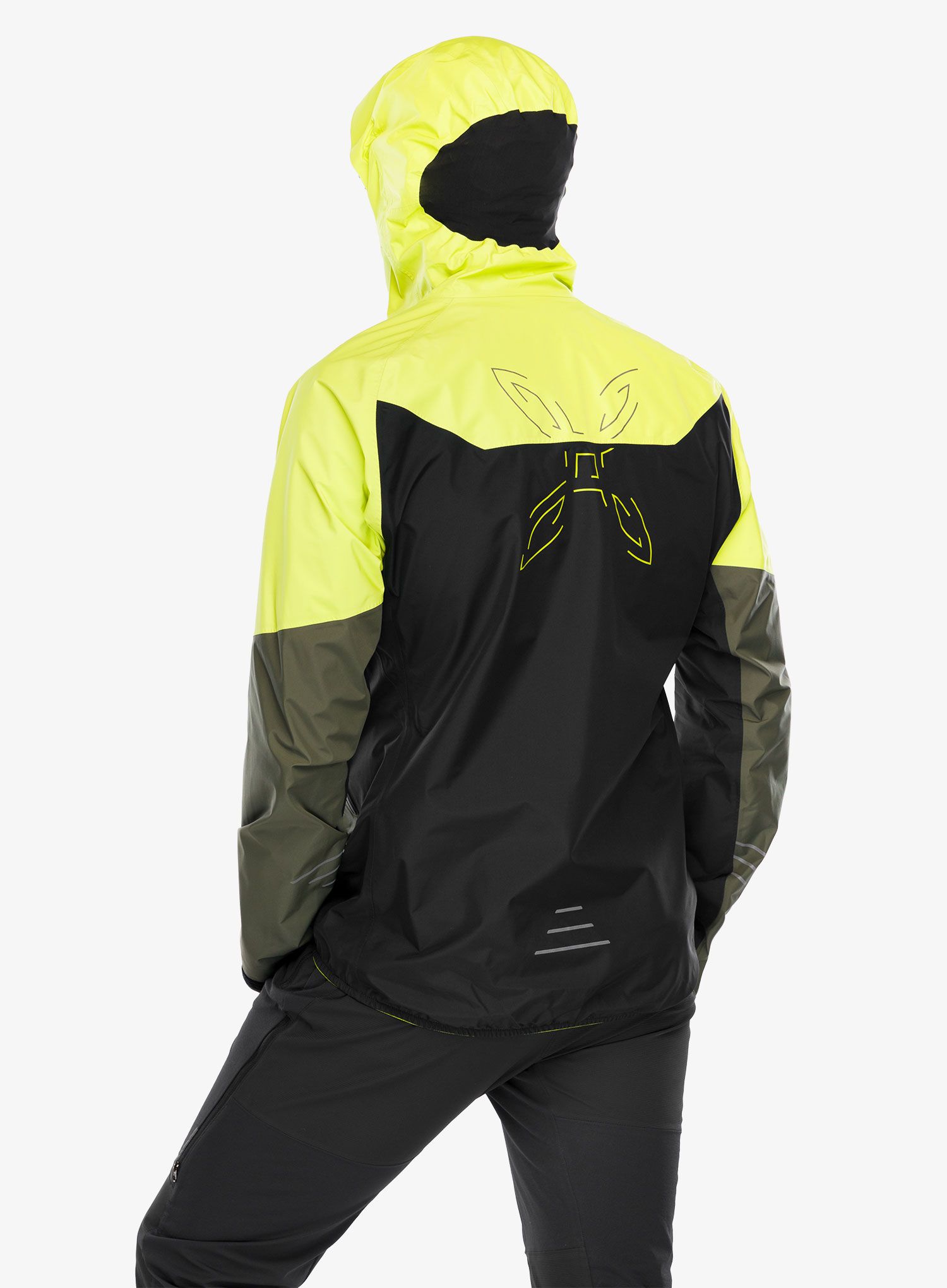GORE-TEX jakna Montura Pac Mind Jacket - sage green/lime green