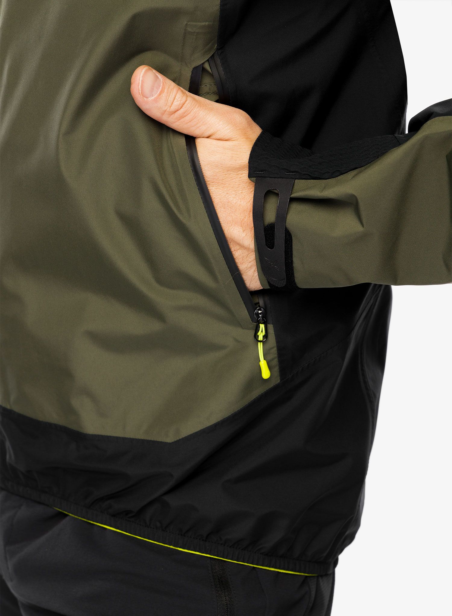 GORE-TEX jakna Montura Pac Mind Jacket - sage green/lime green