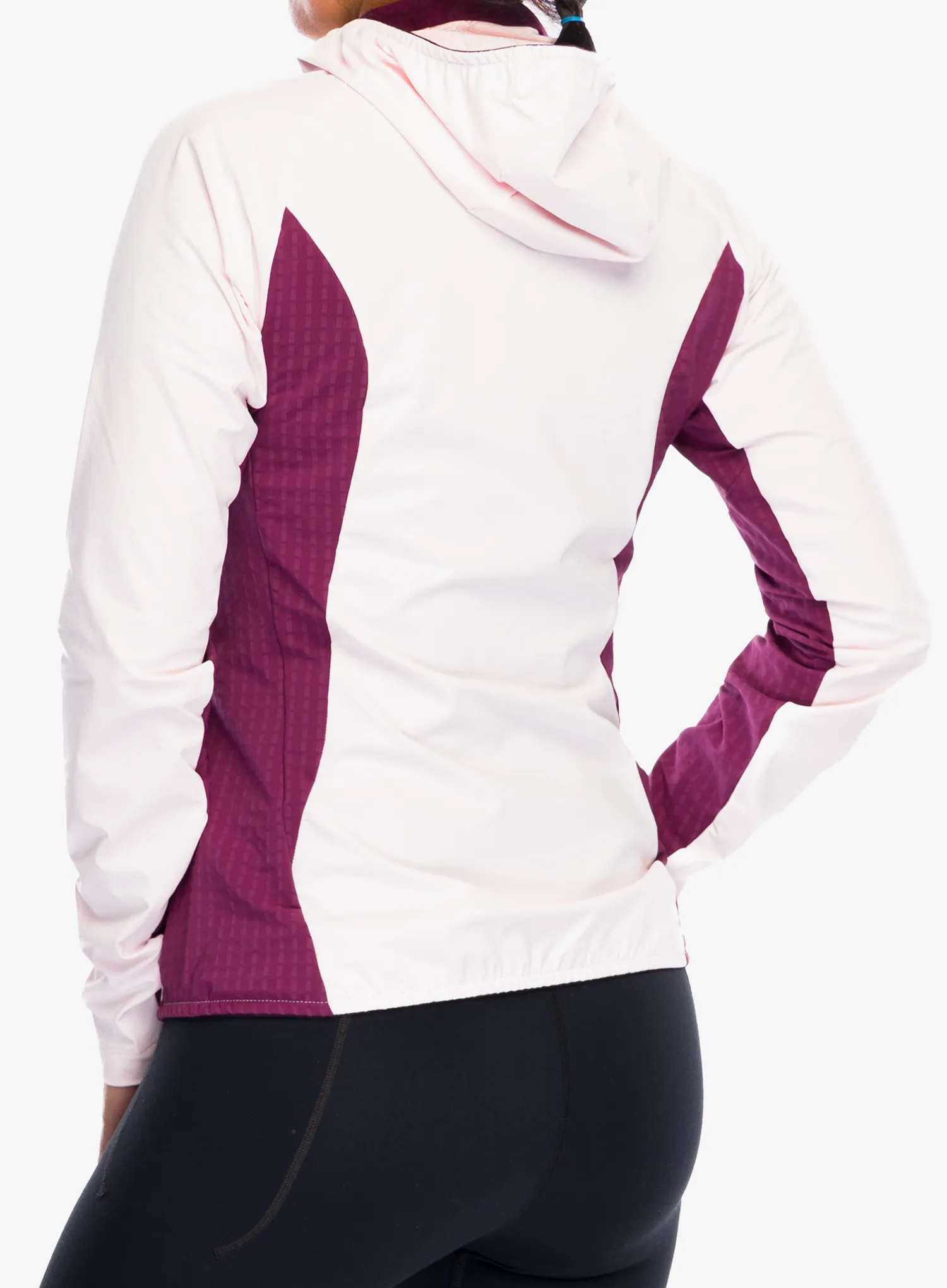 Ženska tekaška jopica Montura Peak Jacket - light rose/wine red