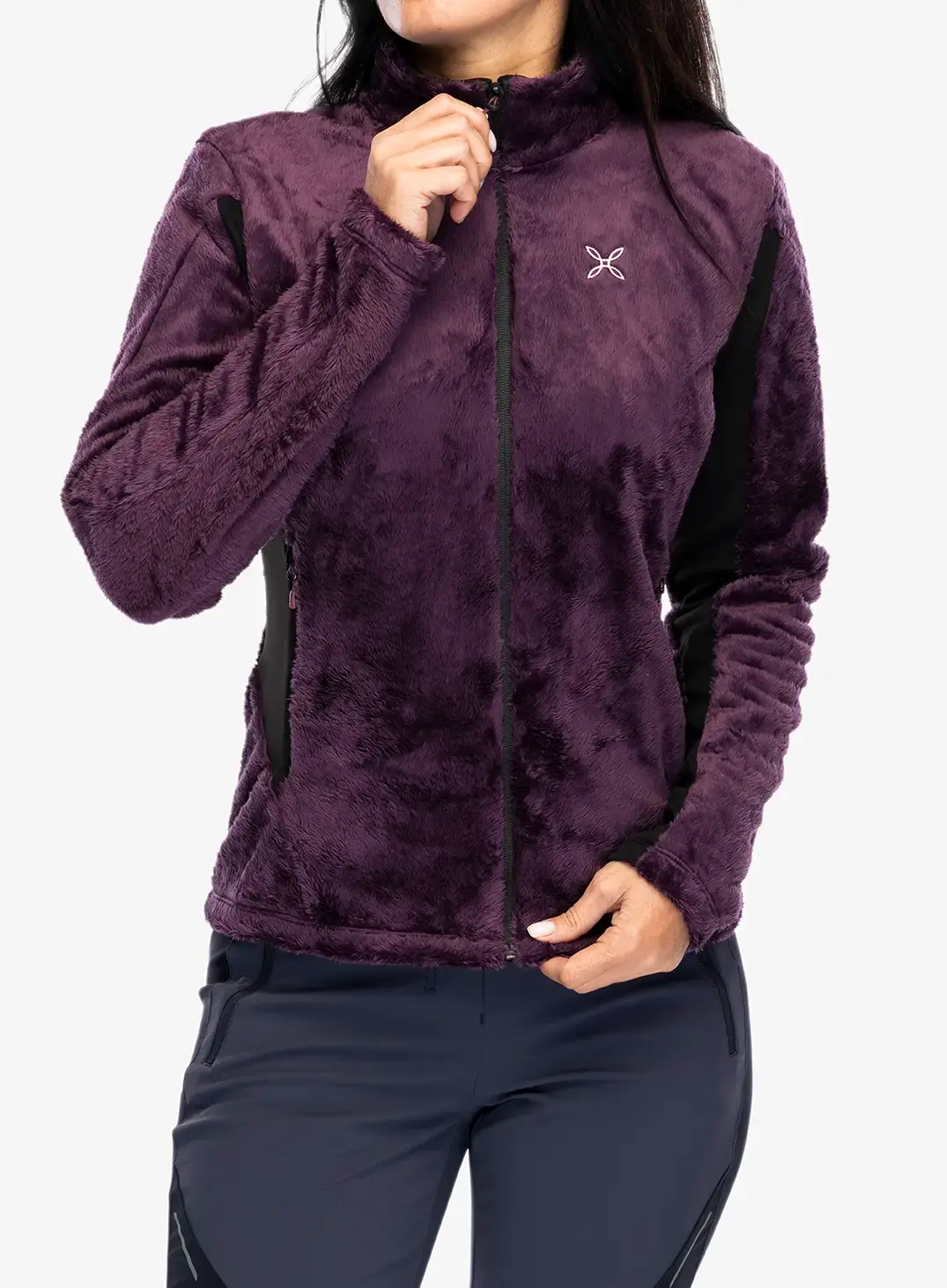 Ženski flis Montura Polar Style Jacket - wine red