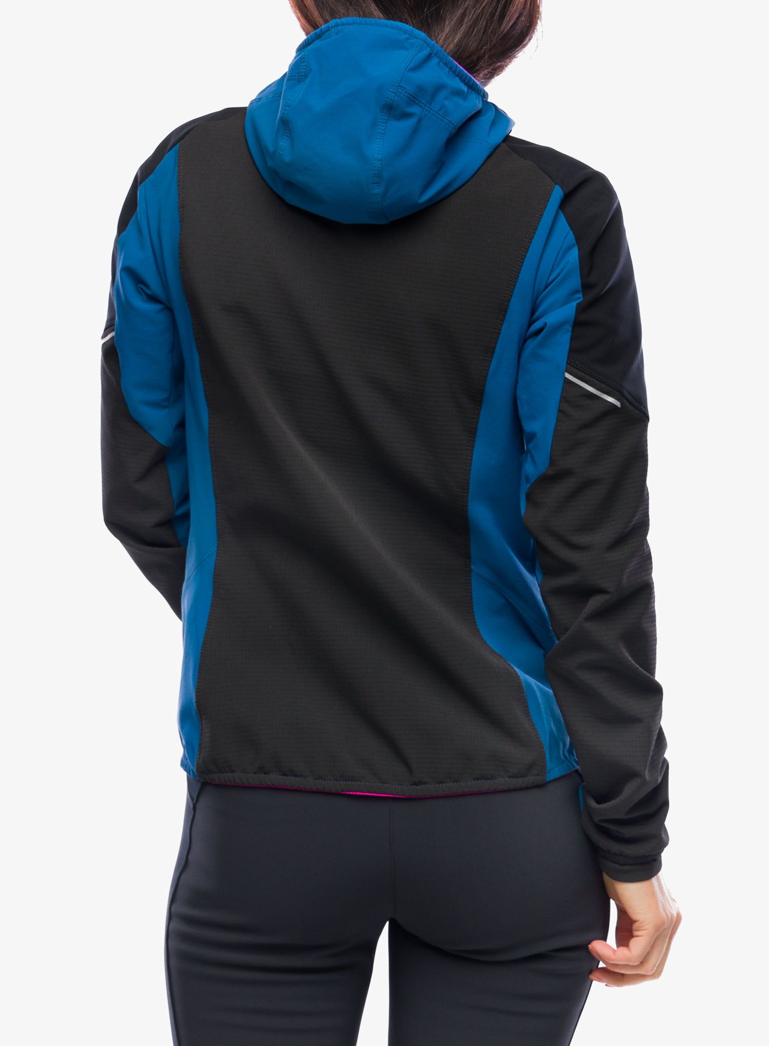 Ženska jakna Montura Premium Wind Conf.Fit Jacket - black/deep blue
