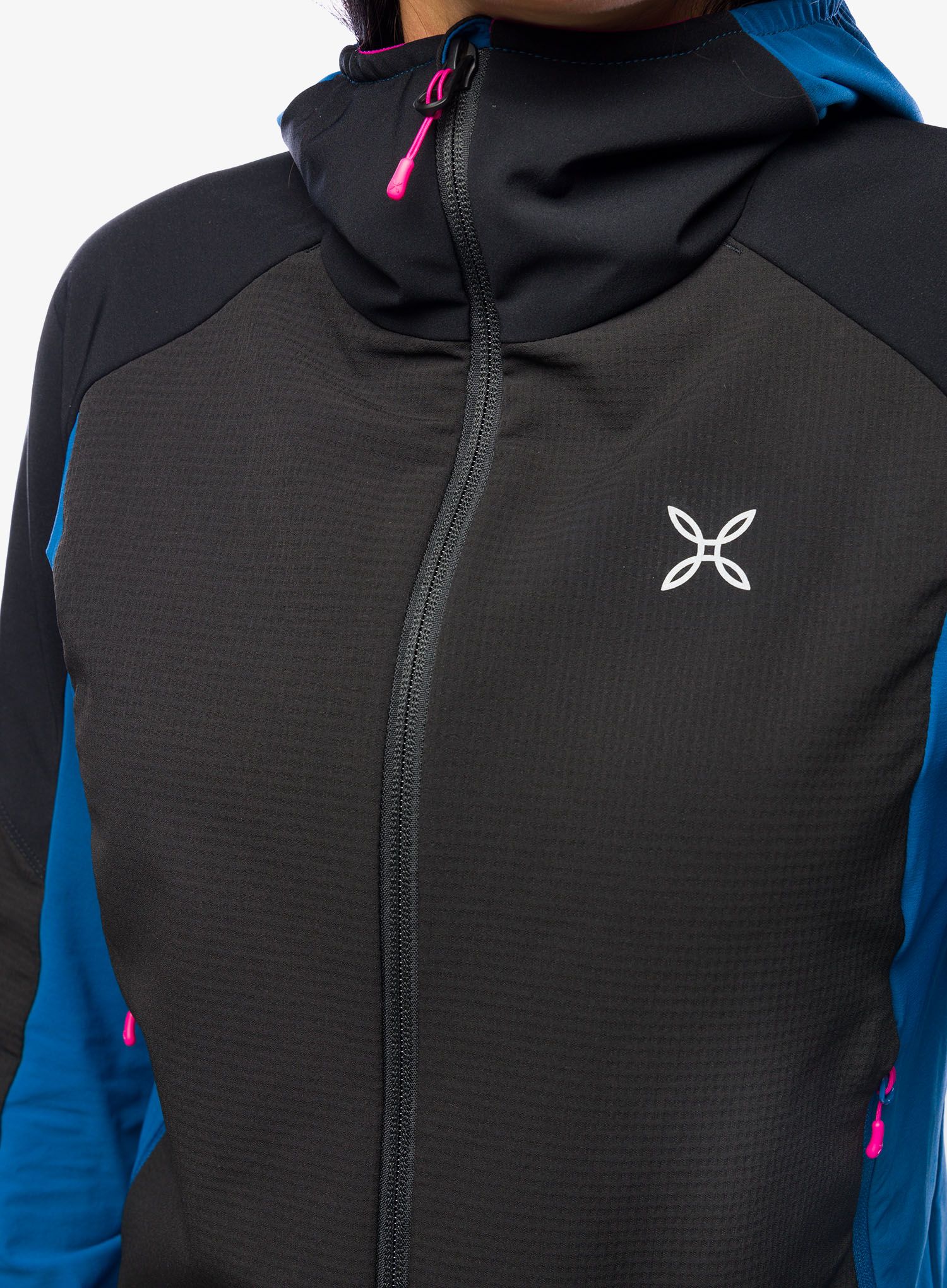 Ženska jakna Montura Premium Wind Conf.Fit Jacket - black/deep blue