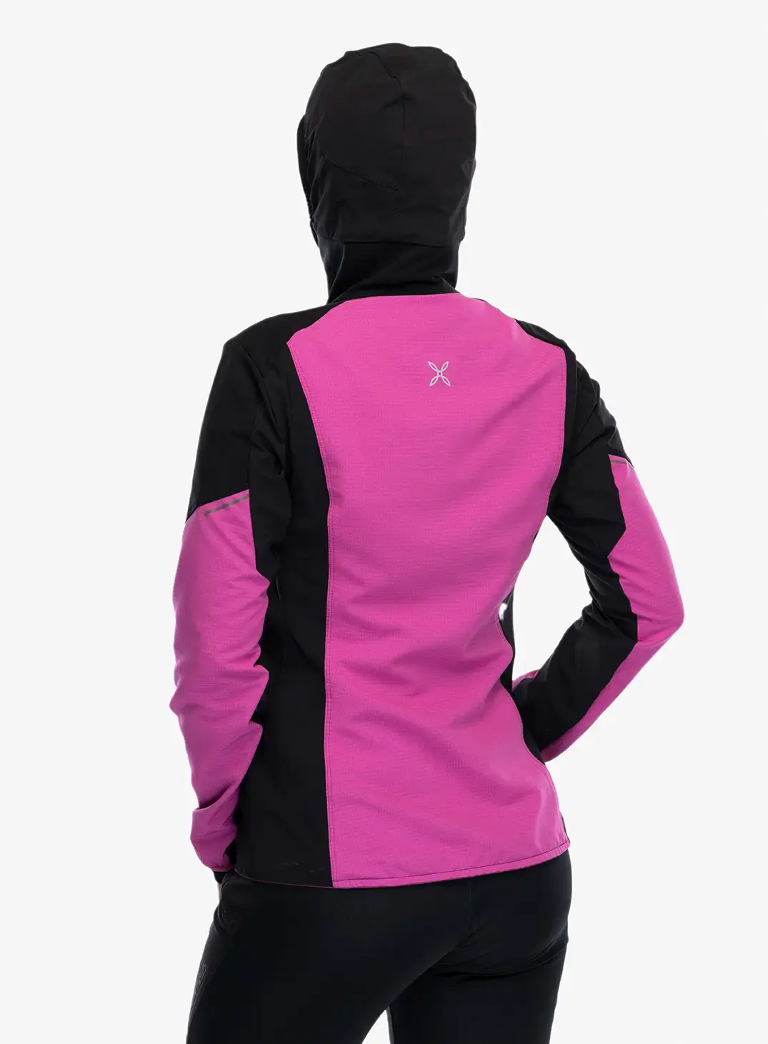 Ženska softshell jakna Montura Premium Wind Hoody Jacket - baton rouge