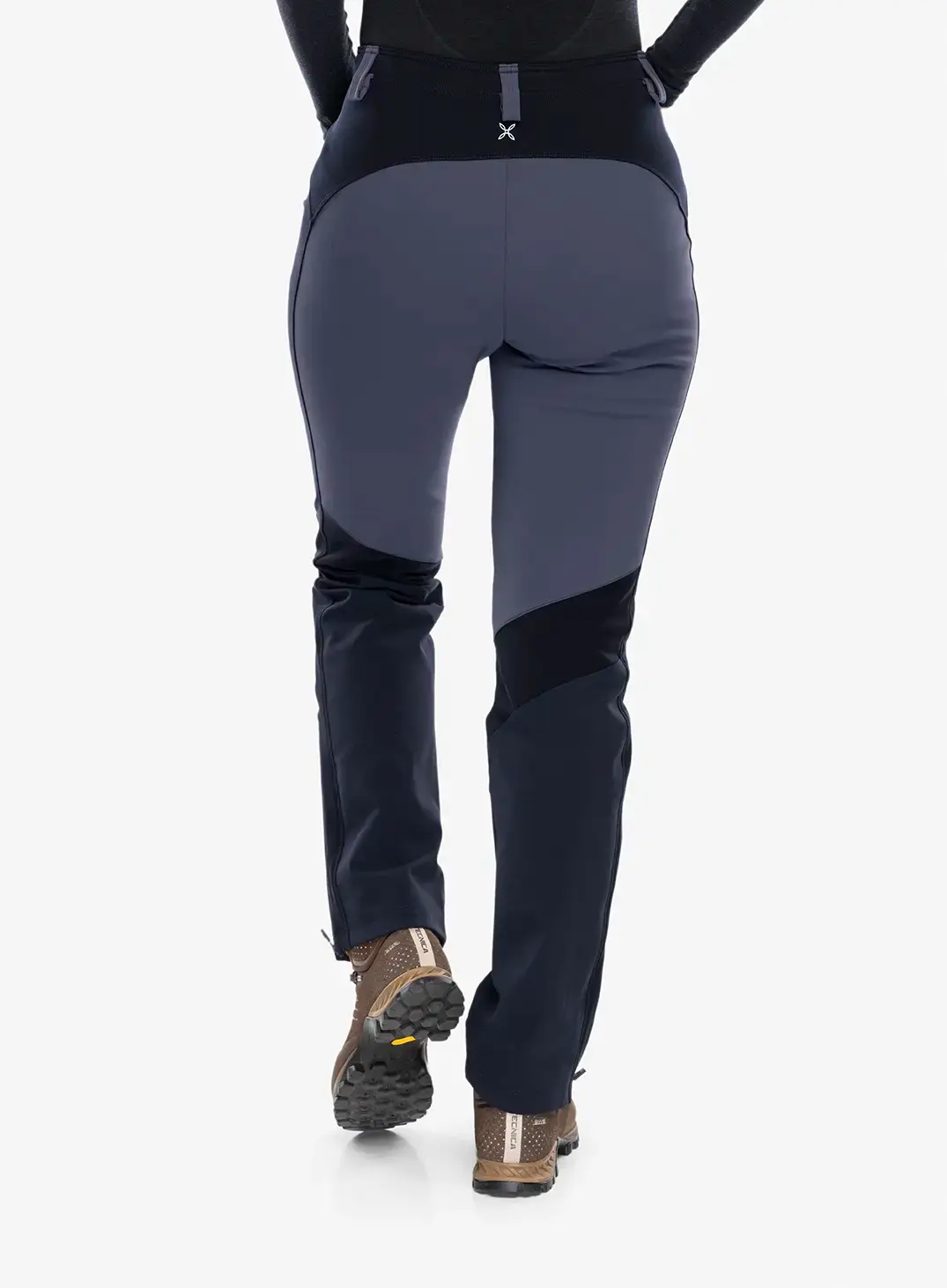 Ženske pohodniške hlače Montura Presanella Pants - blue graphite