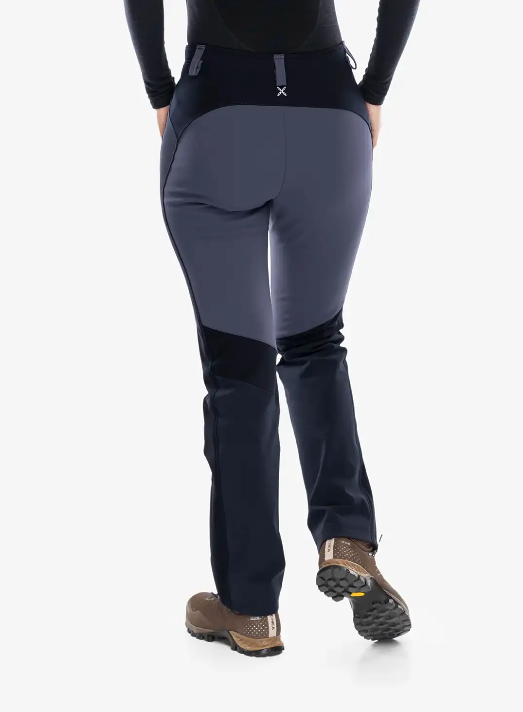 Ženske pohodniške hlače Montura Presanella Pants - blue graphite
