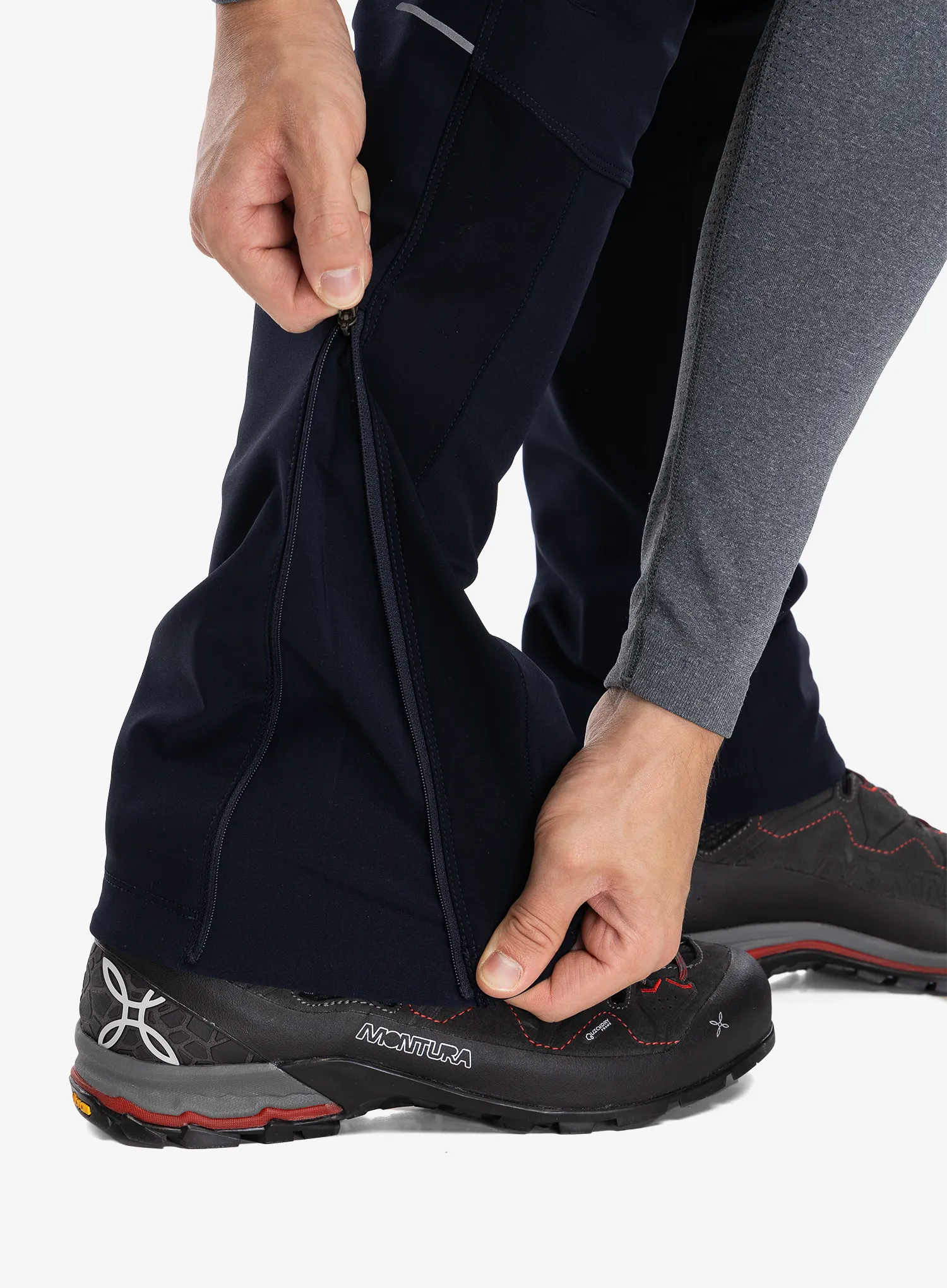Pohodniške hlače Montura Presanella Pants - graphite blue