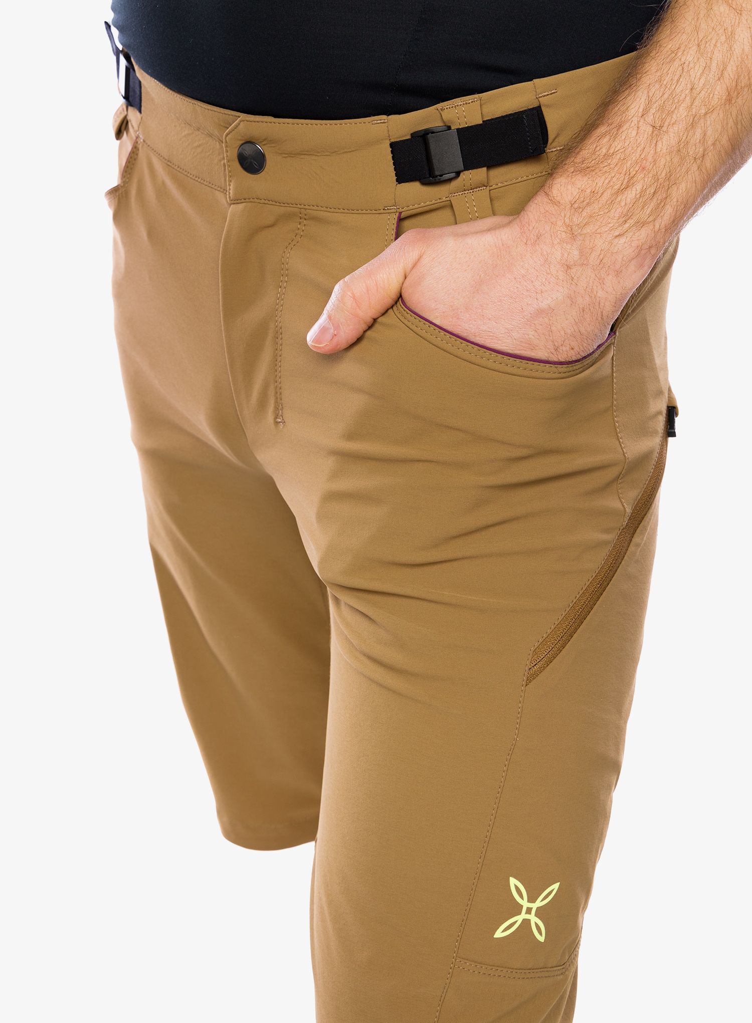 Kolesarske kratke hlače Montura Rando Cycling Shorts - camel