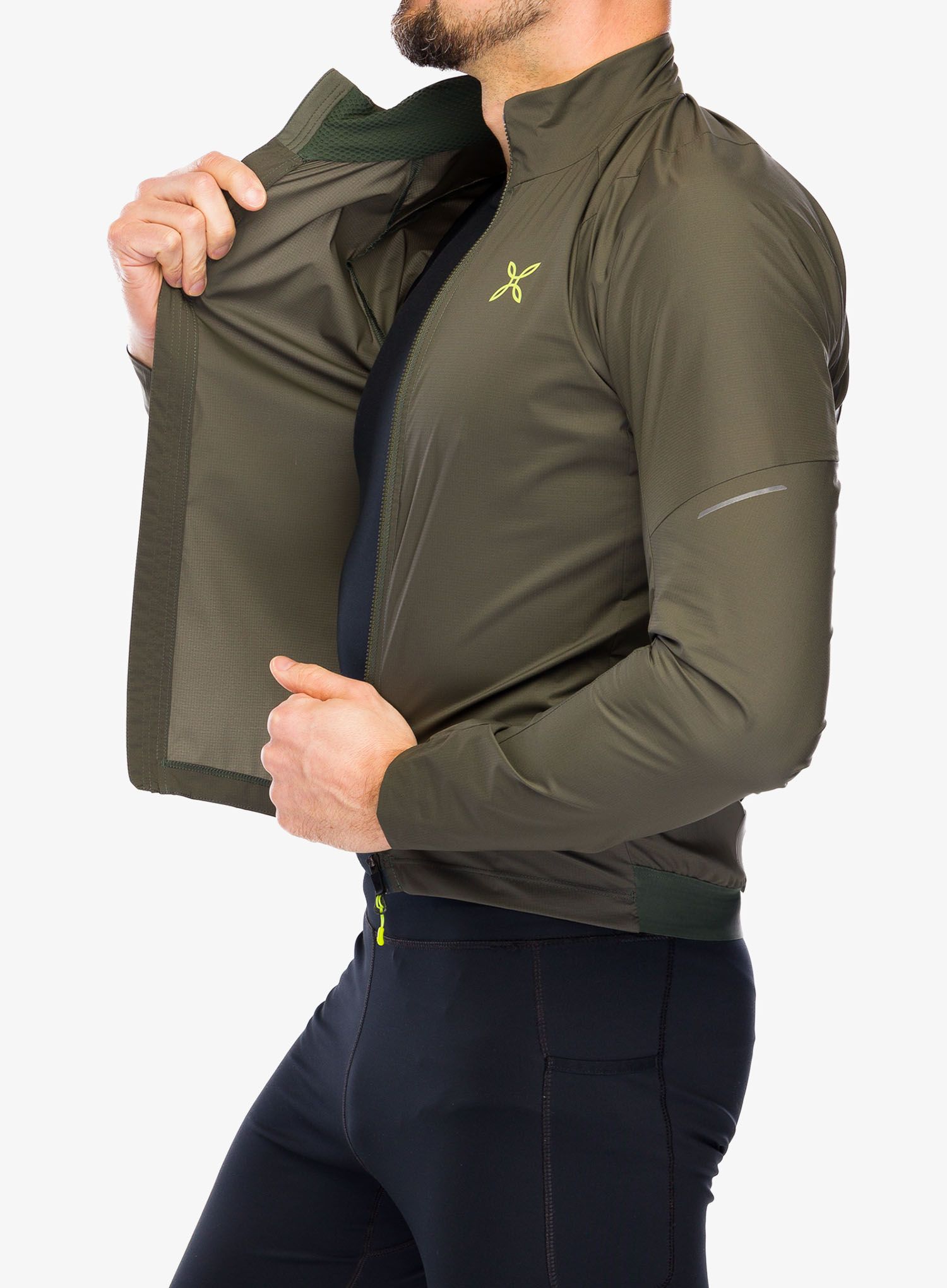 Kolesarska jakna Montura Rando Cycling Windproof Jacket - sage green