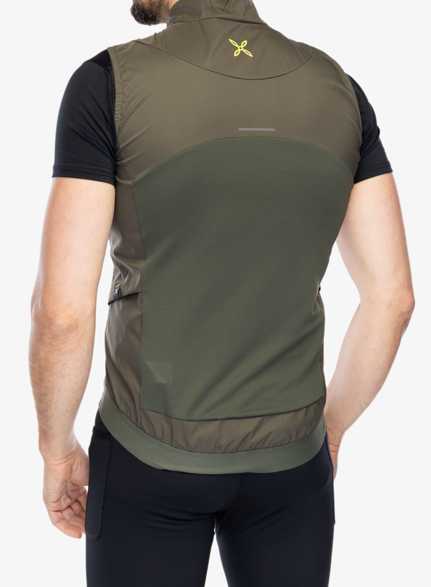 Kolesarski brezrokavnik Montura Rando Cycling Windproof Vest - sage green