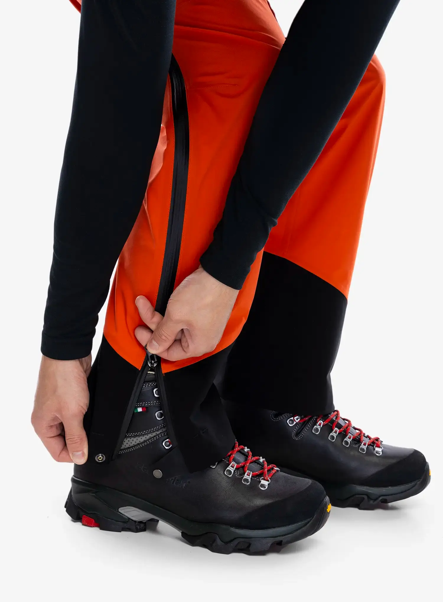 GORE TEX hlače Montura Reactive Cover Pants - orange/lime green