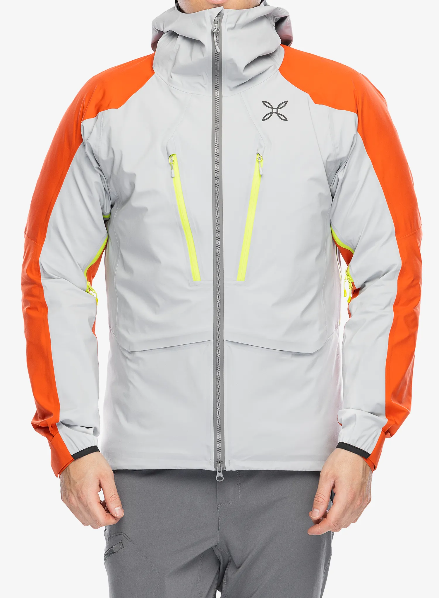 GORE-TEX jakna Montura Reactive Jacket - quiet grey/orange