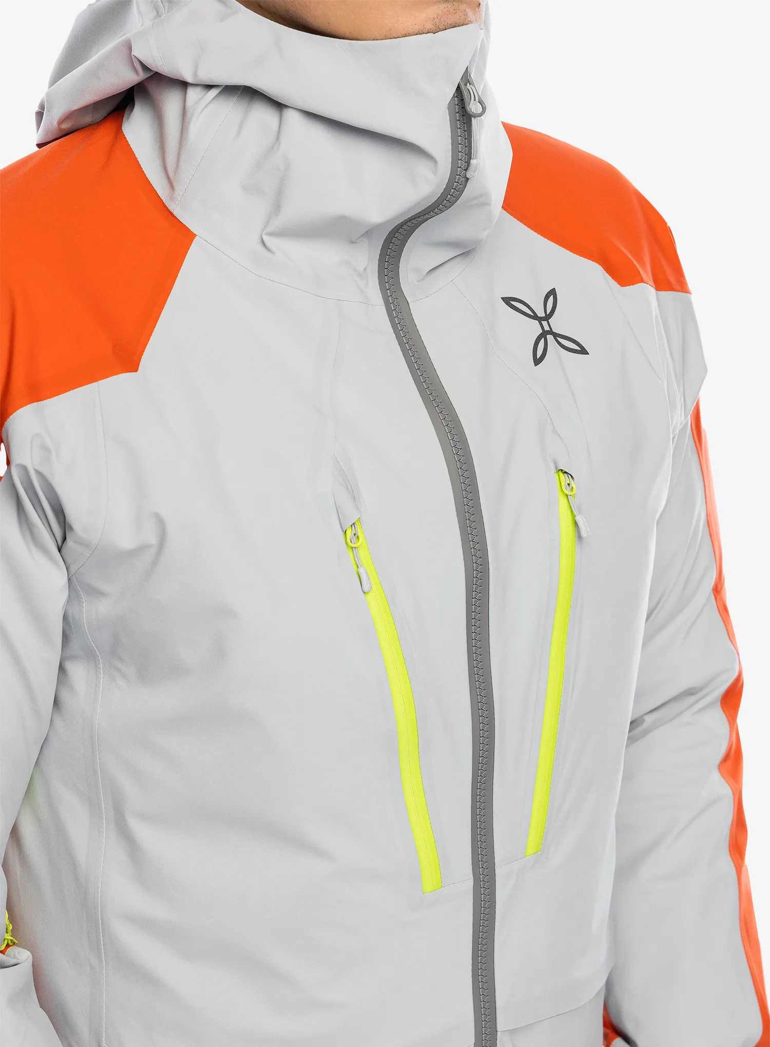 GORE-TEX jakna Montura Reactive Jacket - quiet grey/orange