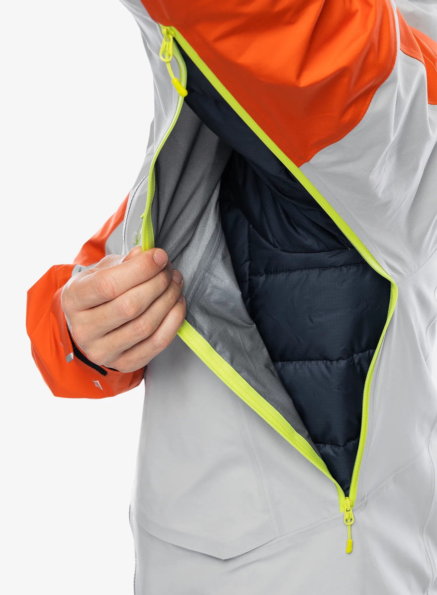 GORE-TEX jakna Montura Reactive Jacket - quiet grey/orange