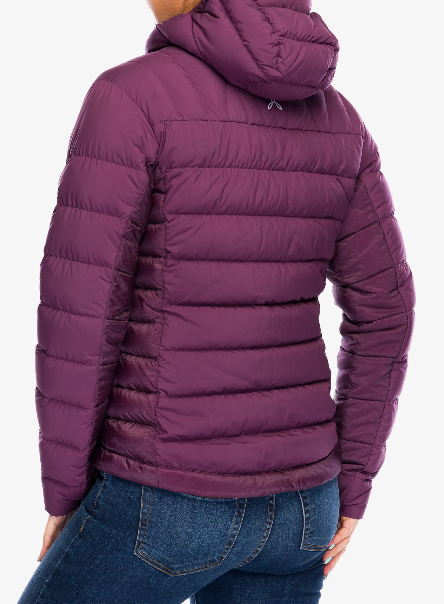 Ženska puhovka Montura Renon Hooded Duvet - wine red/baton rouge