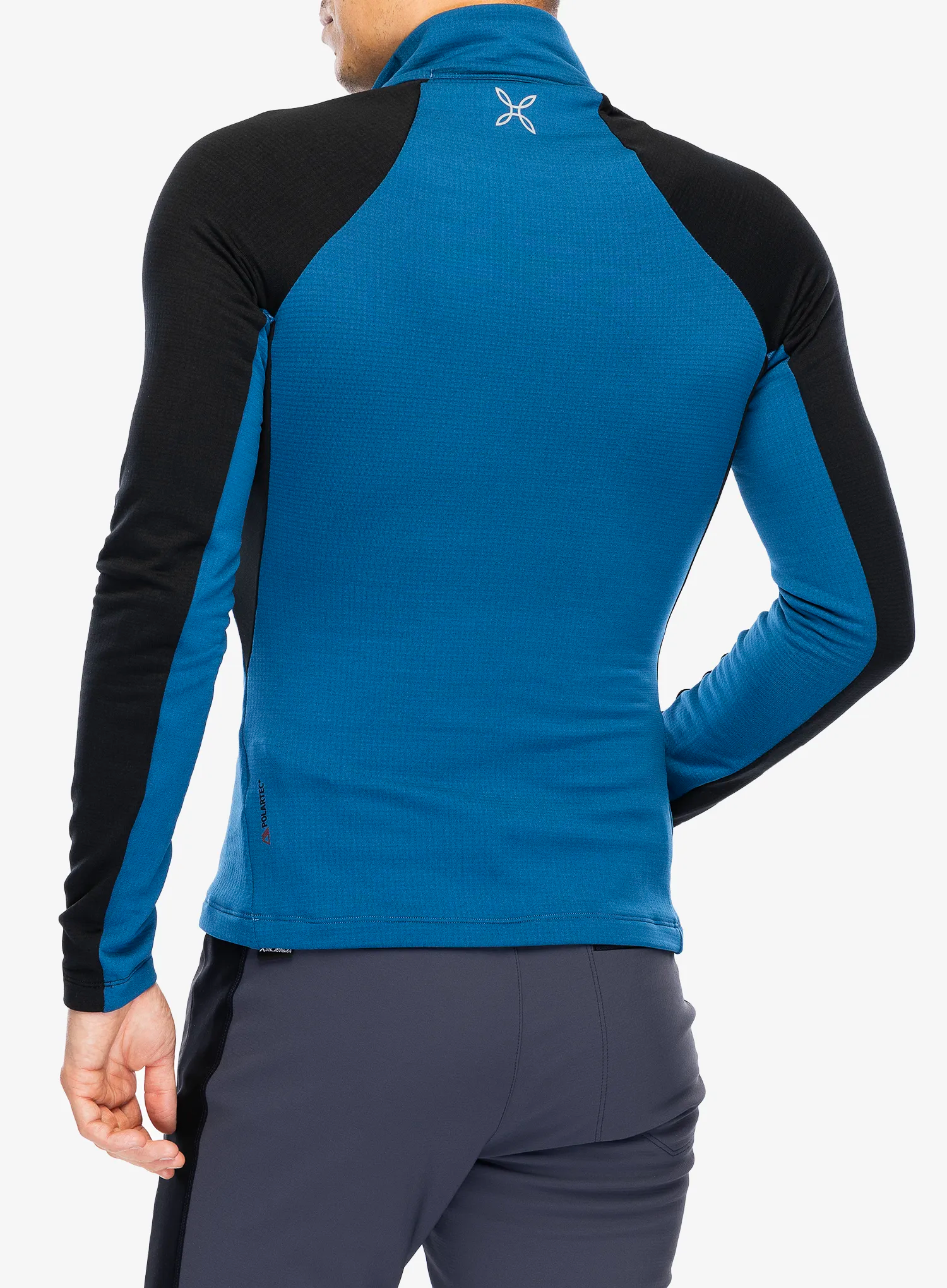 Puloverji brez kapuce Montura Run Soft Zip Maglia - deep blue