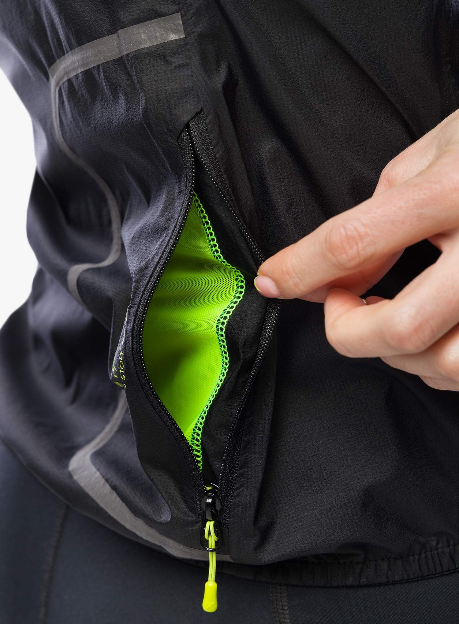 Ženska jakna za tek Montura Shadow Jacket - black