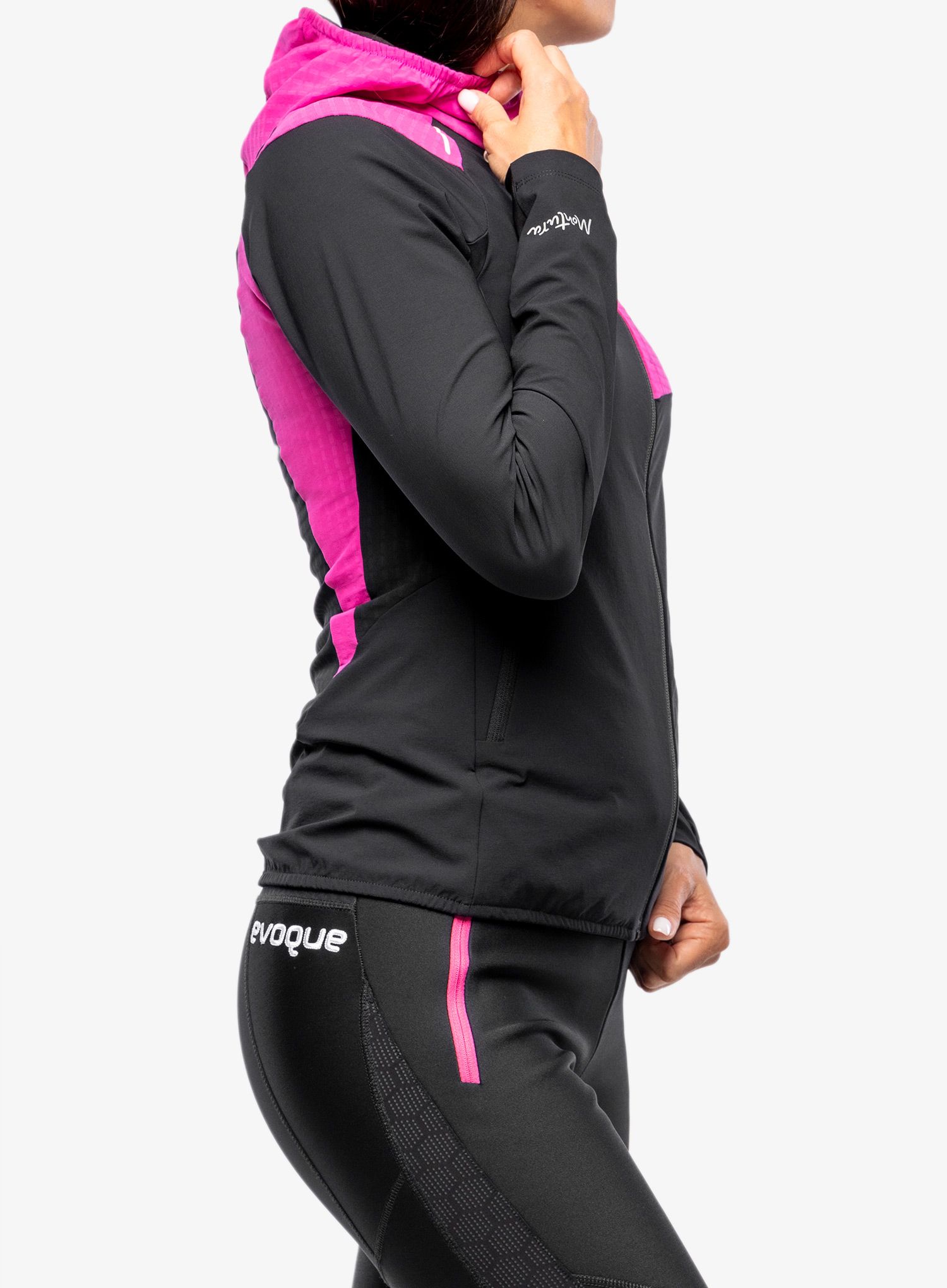 Ženska jakna za turno smučanje Montura Ski Style 2 Jacket - black/intense violet