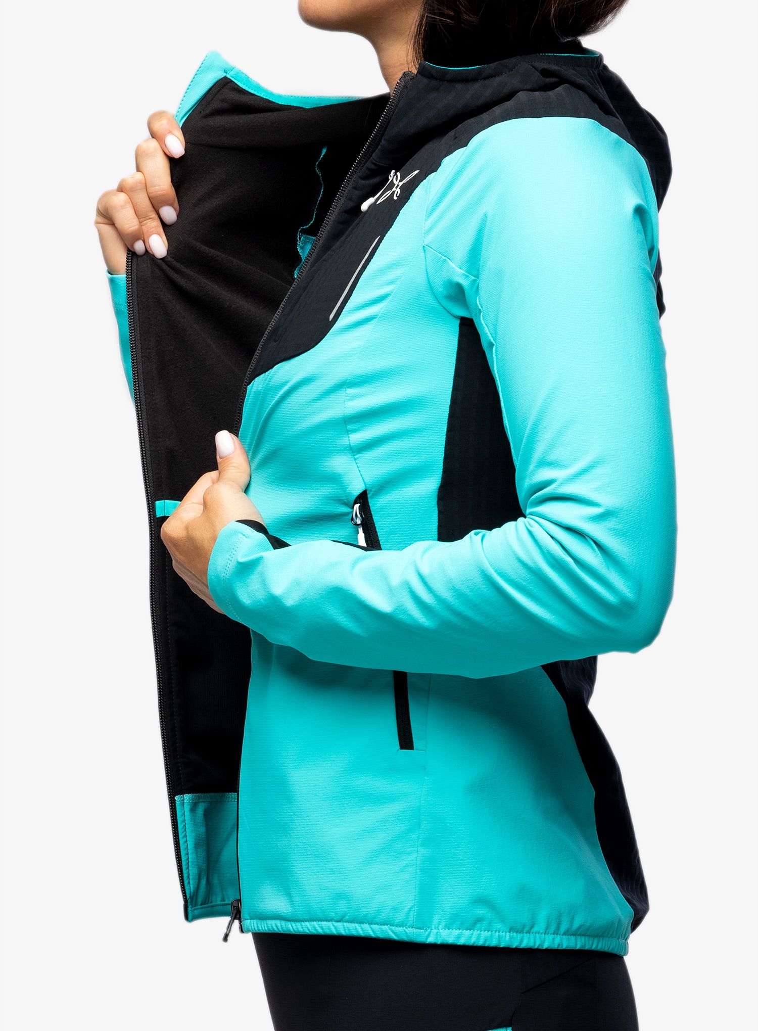Ženska jakna za turno smučanje Montura Ski Style 2 Jacket - light blue