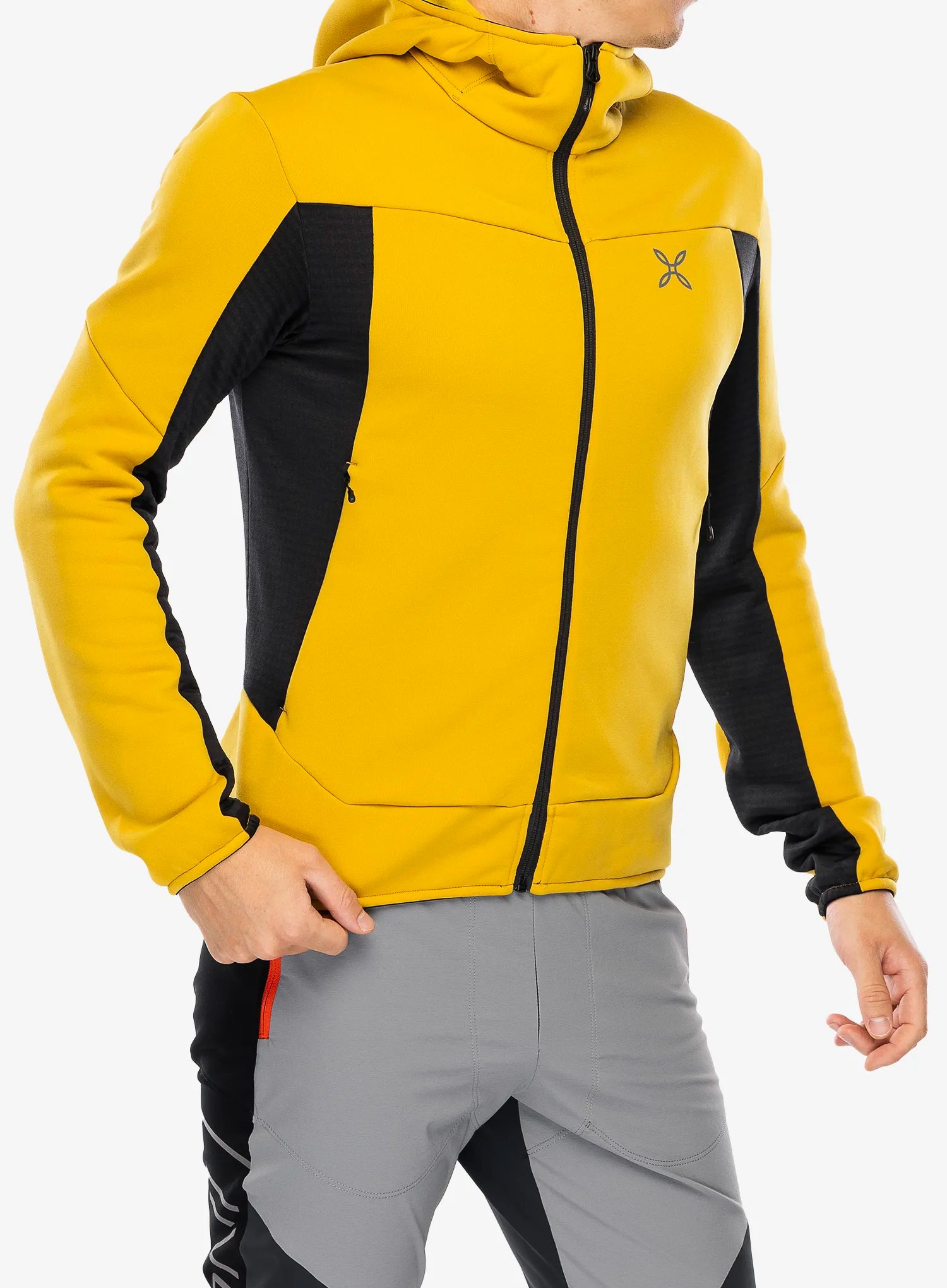 Jopica na zadrgo Montura Sky Plus 2 Maglia - mustard