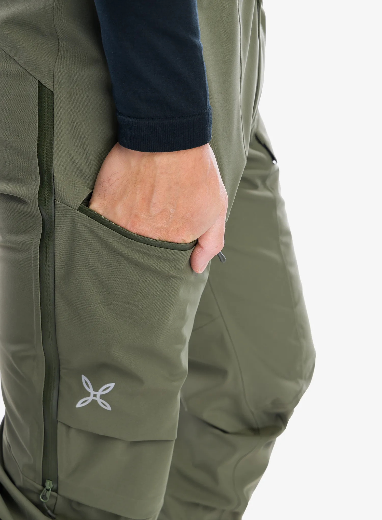 Softshell hlače Montura Sky Wild 2 Pants - sage green