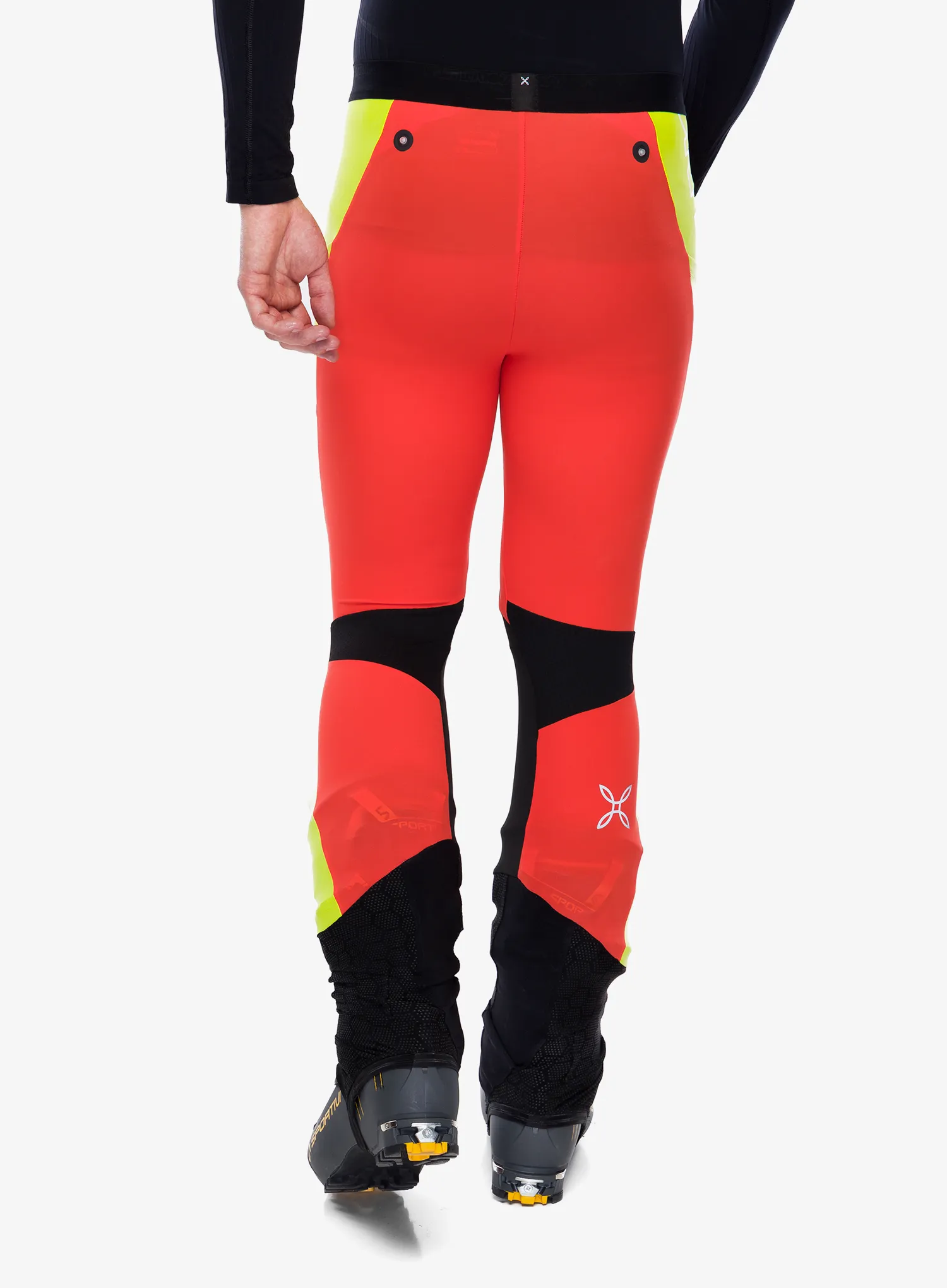 Gamaše Montura Slick 2 Pants - orange/lime green