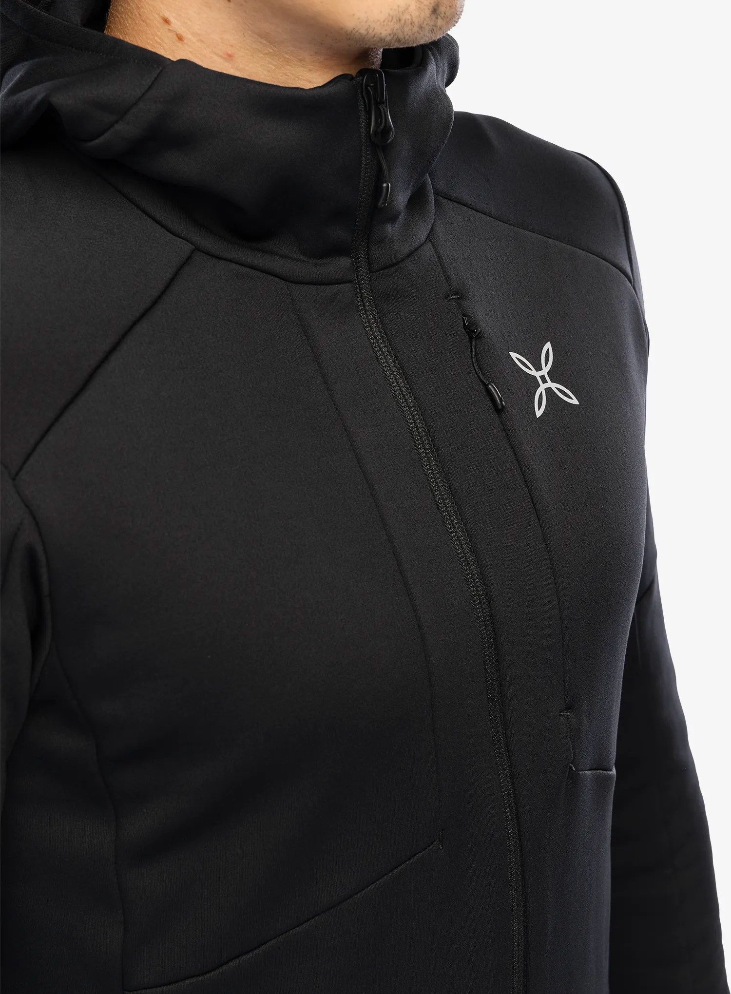 Jopica na zadrgo Montura Smooth Maglia - black