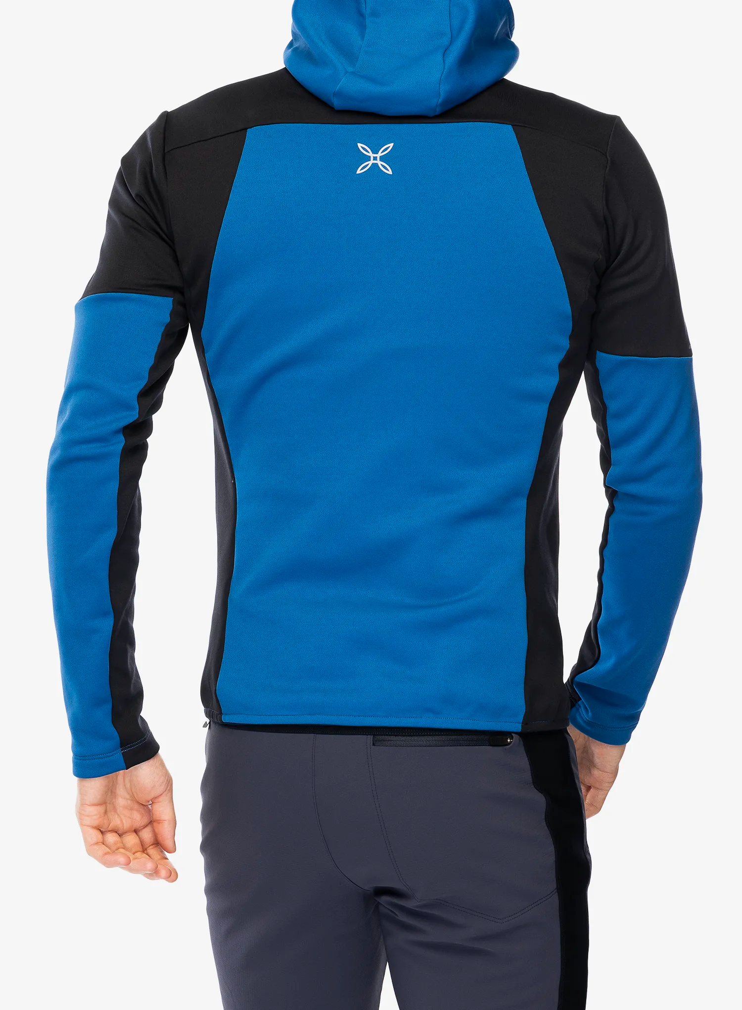 Jopica na zadrgo Montura Smooth Maglia - deep blue/orange