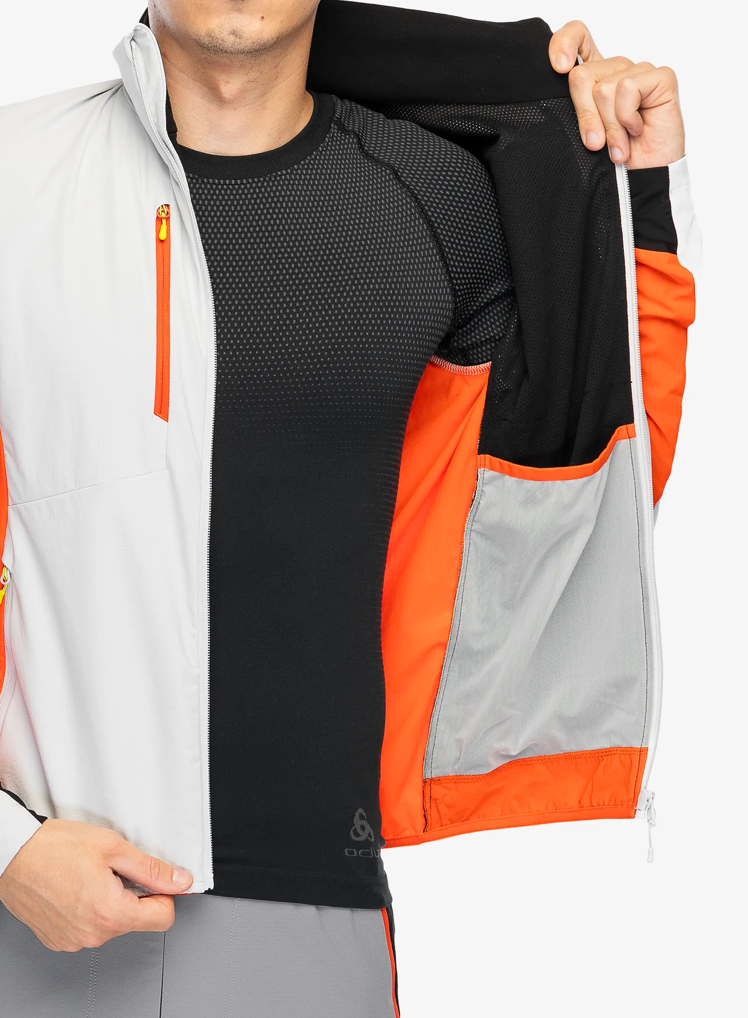 Softshell jakna Montura Speed Style Jacket - quiet grey/orange