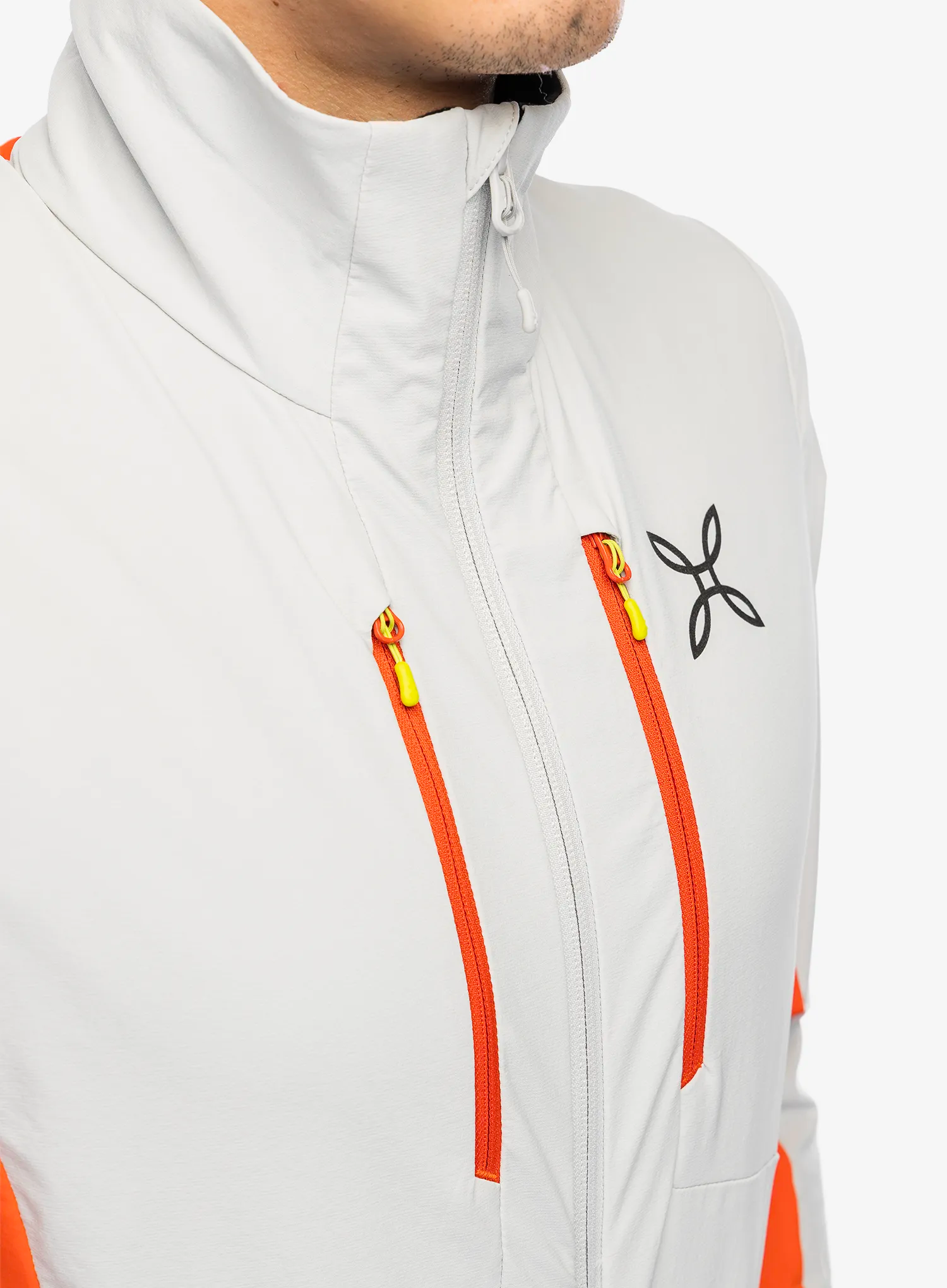 Softshell jakna Montura Speed Style Jacket - quiet grey/orange