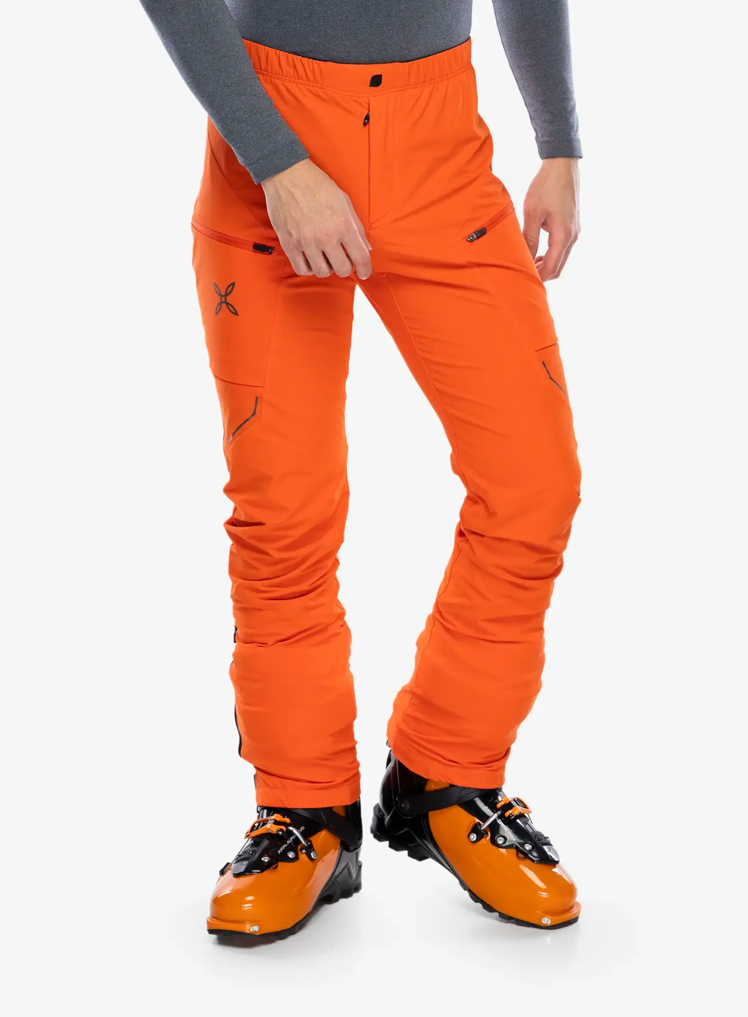 Hlače za turno smučanje Montura Speed Style Pants - orange