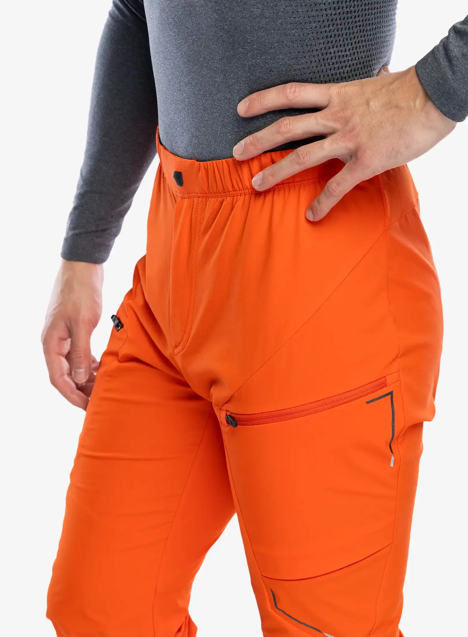 Hlače za turno smučanje Montura Speed Style Pants - orange