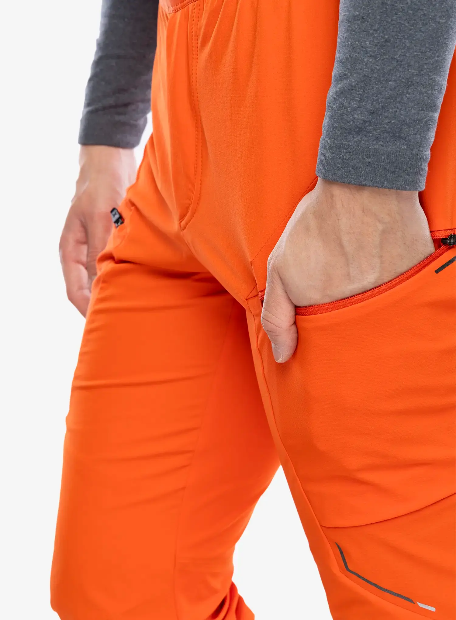 Hlače za turno smučanje Montura Speed Style Pants - orange