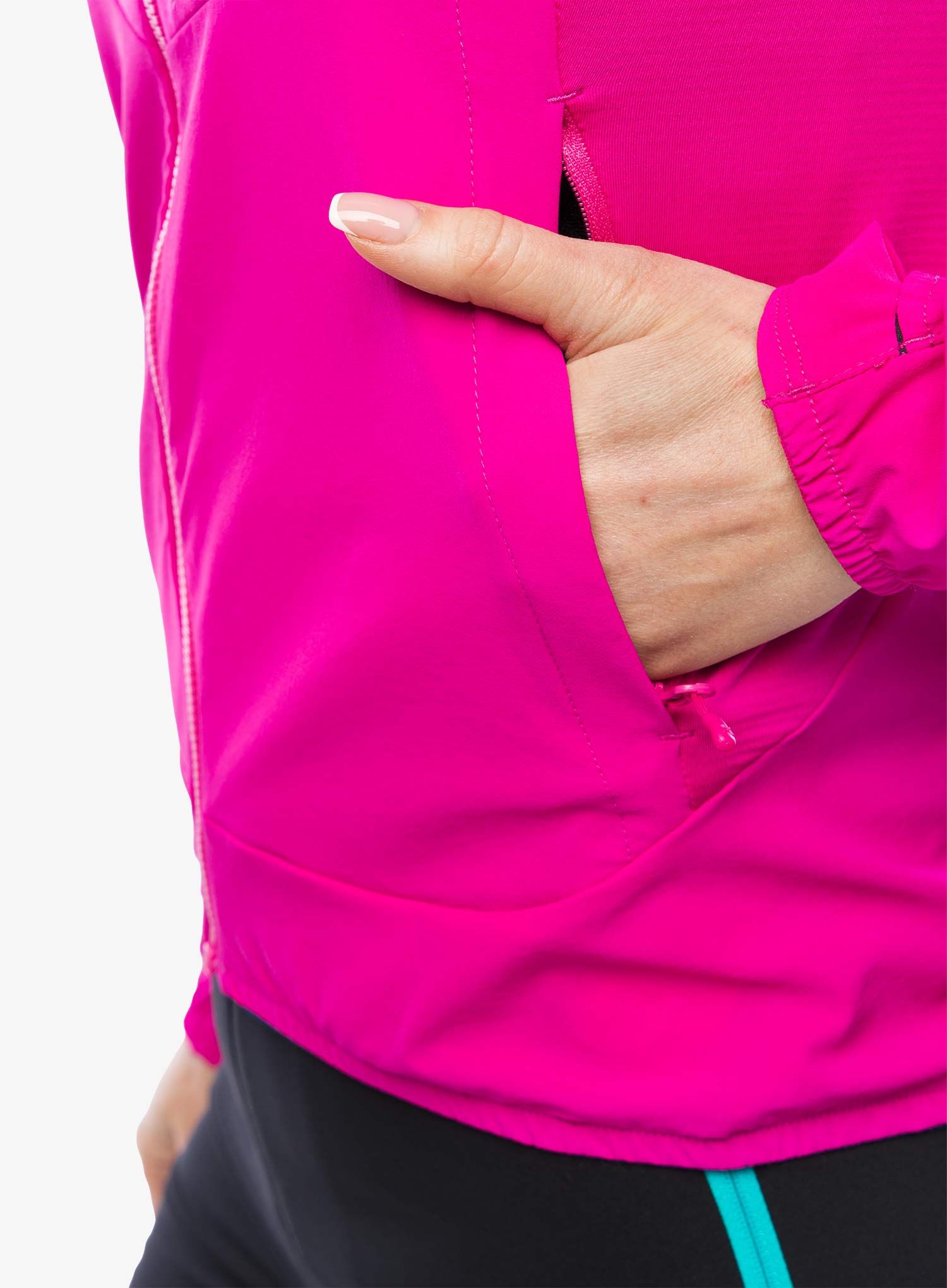Ženska softshell jakna Montura Spitze Hybrid Jacket - intense violet/deep blue