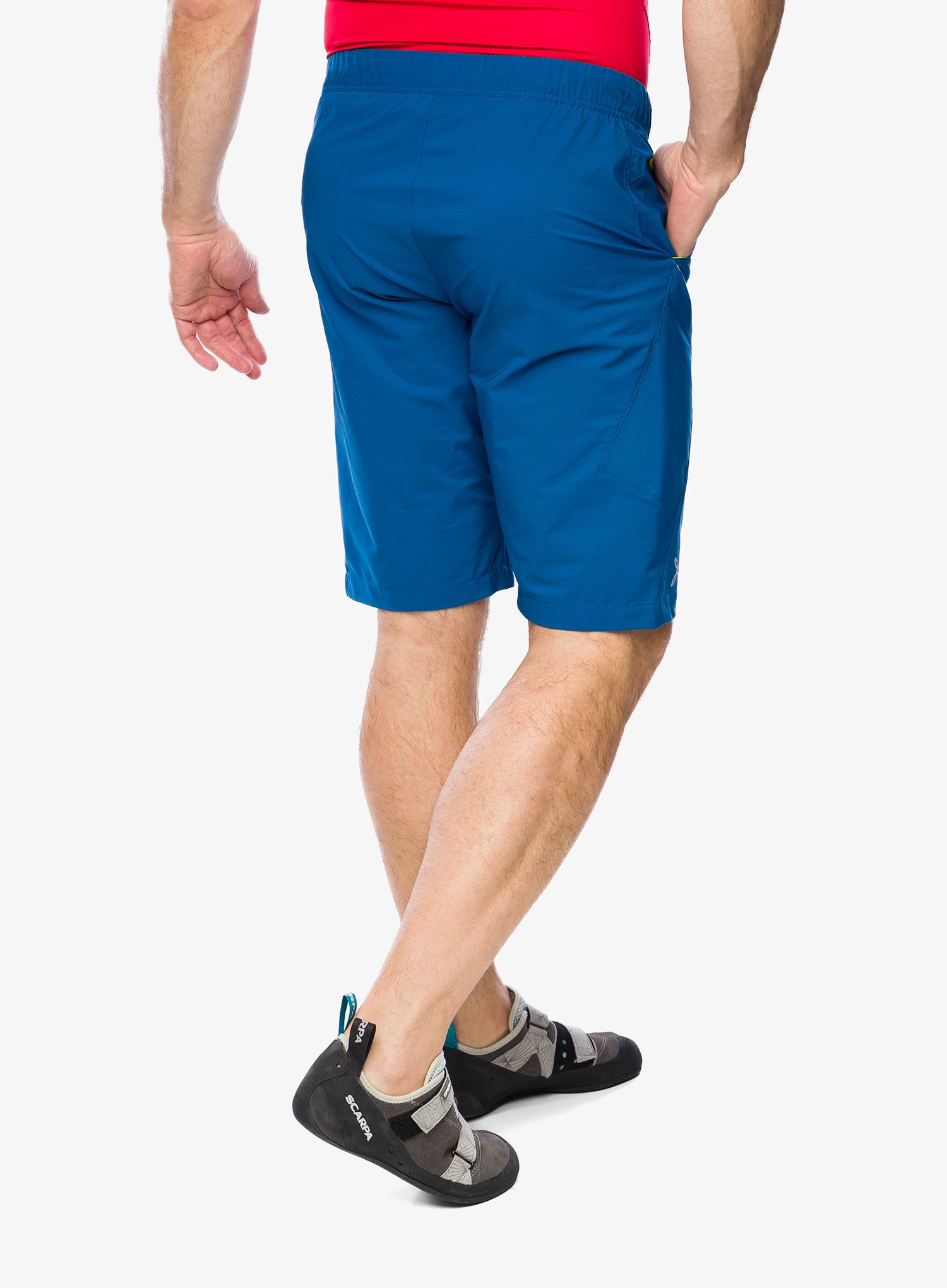 Plezalne kratke hlače Montura Spitze Licht Bermuda - deep blue/lime green