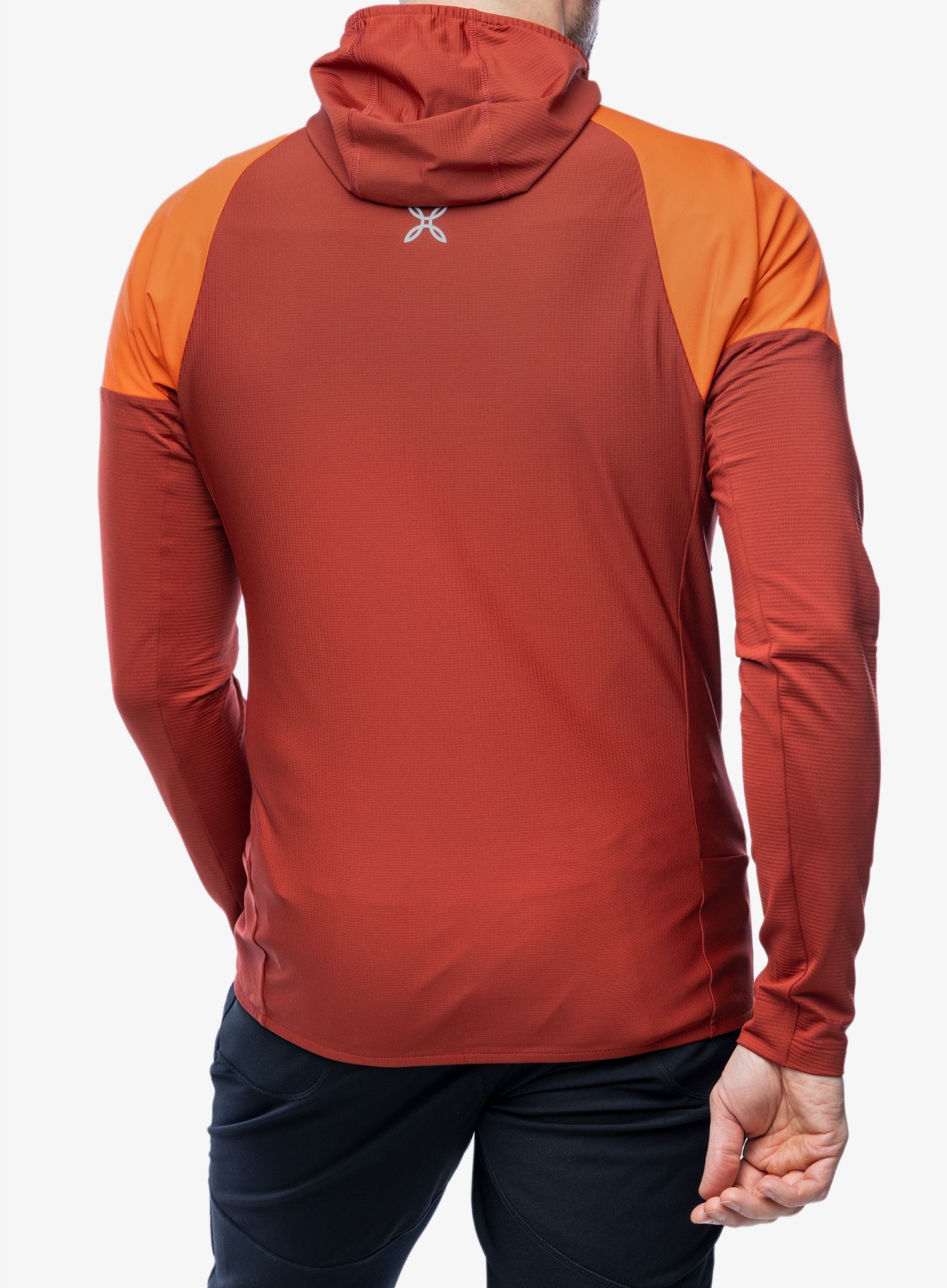 Jopica na zadrgo Montura Spitze Maglia - tobacco/bright orange