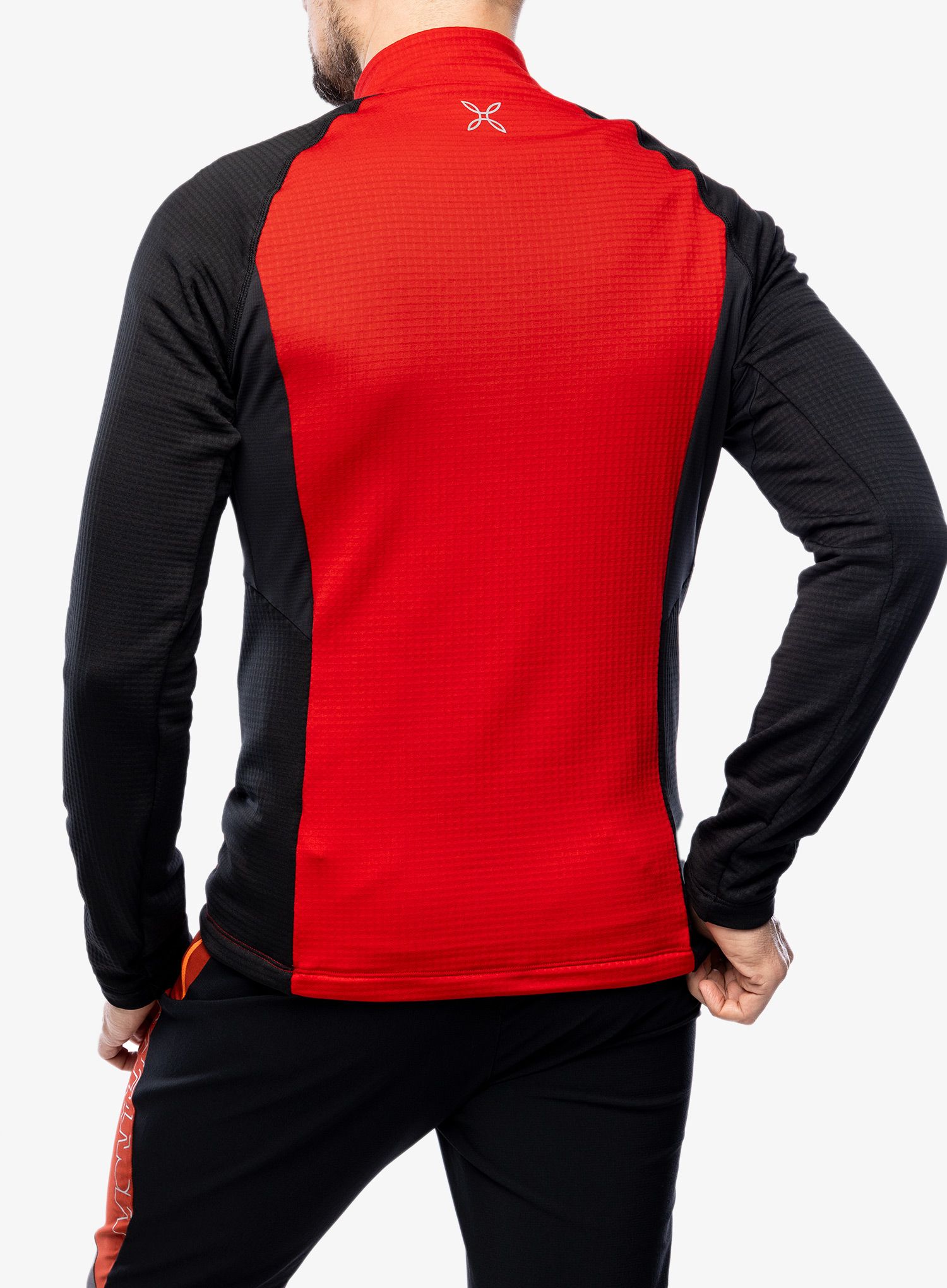 Jopica z zadrgo Montura Stretch Color 2 Anorak - red