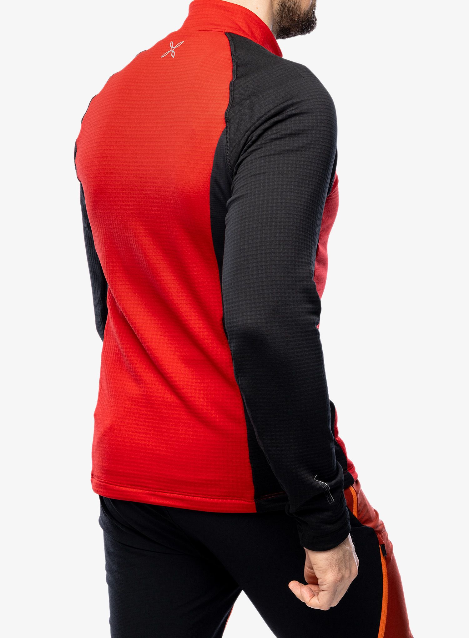 Jopica z zadrgo Montura Stretch Color 2 Anorak - red