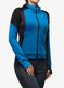 Ženska jopa s kapuco Montura Stretch Color 2 Maglia - deep blue/yellow fluo