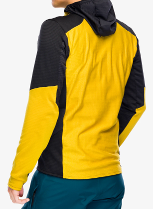 Jopica na zadrgo Montura Stretch Color 2 Maglia - mustard