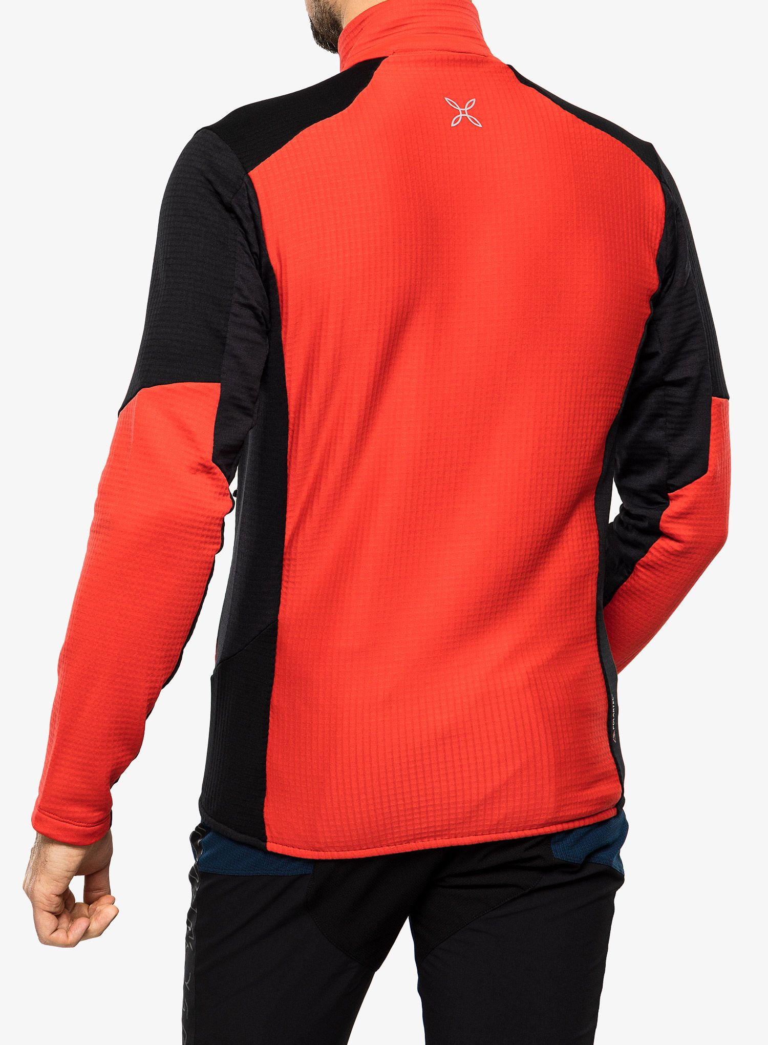Flis Montura Stretch Color Jacket - power red