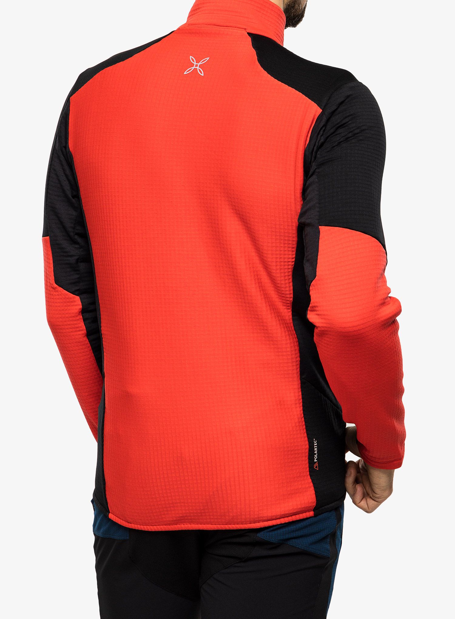 Flis Montura Stretch Color Jacket - power red